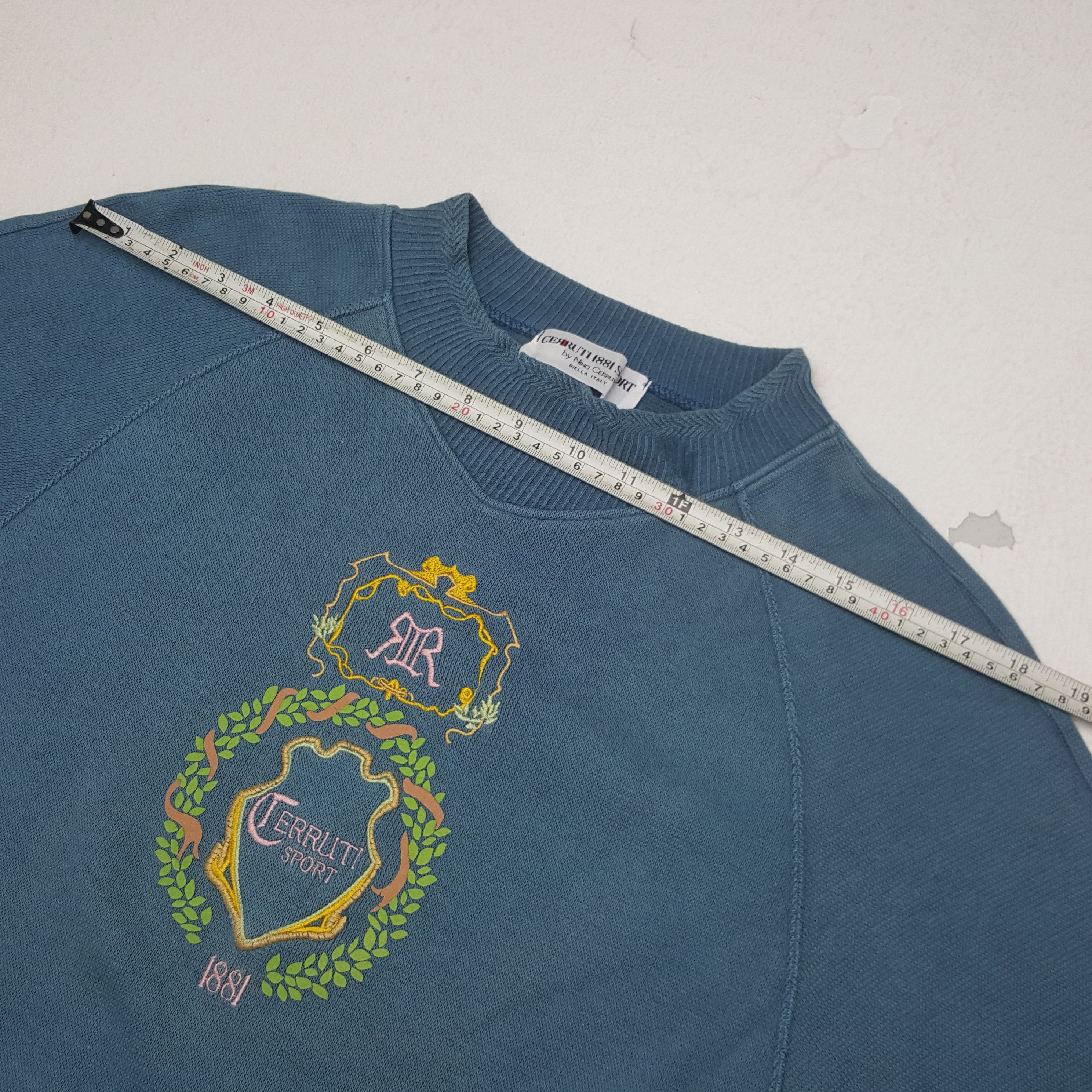 Cerruti 1881 × Vintage Vintage Cerruti Sport Embroidery Logo Sweatshirt Size US S / EU 44-46 / 1 - 5 Thumbnail
