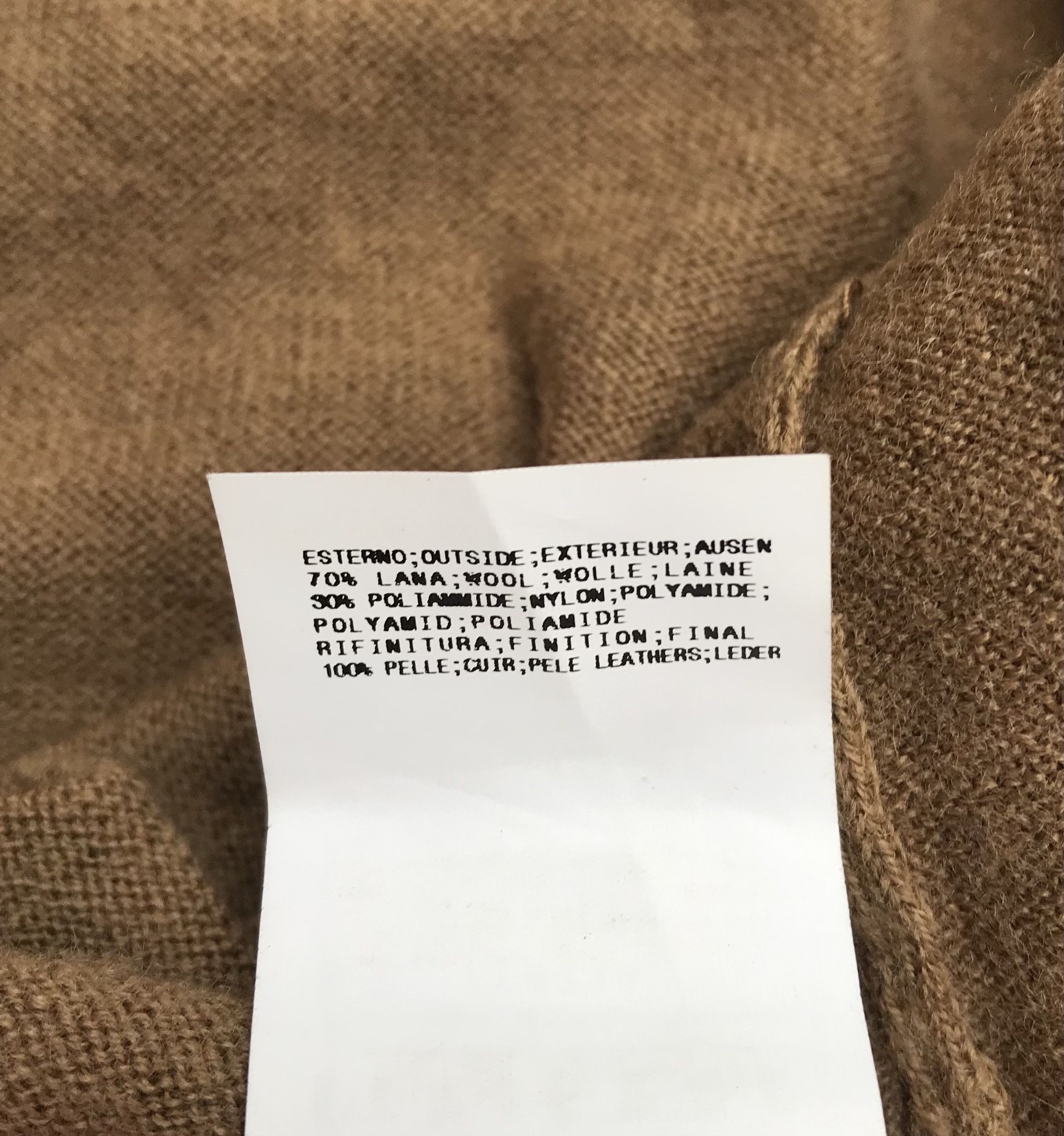 John Galliano John Galliano Cardigan Knit Lana Wool Button Brown Size XS / US 0-2 / IT 36-38 - 10 Thumbnail
