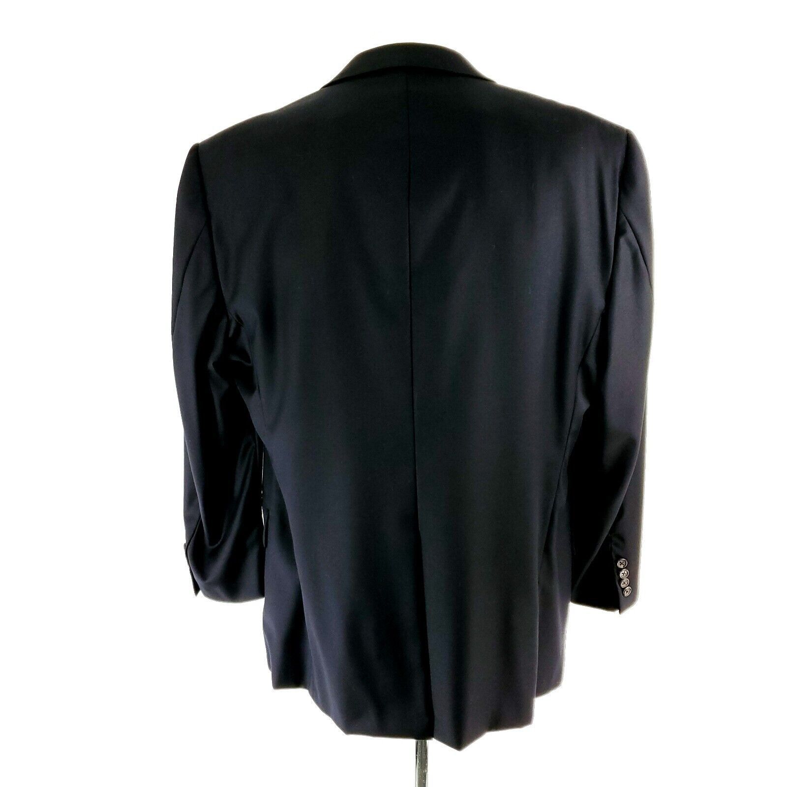 Hickey Freeman Hickey Freeman Boardroom Wool 2 Button Blazer 42R Or Slim Fi Size 42R - 5 Thumbnail