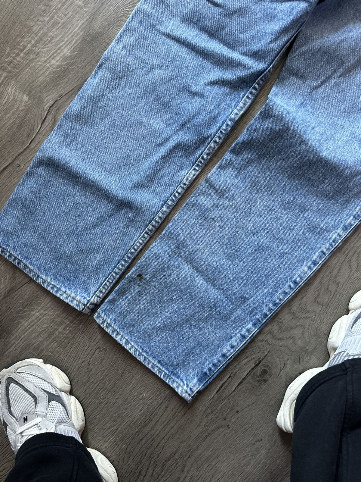 Vintage Vintage 90s Light Wash Levis Jeans Size US 34 / EU 50 - 3 Thumbnail