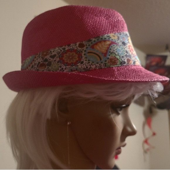 Other LITTLE BROWNIE BAKERS WOMEN'S OR CHILDREN'S PINK FEDORA Size ONE SIZE - 2 Thumbnail