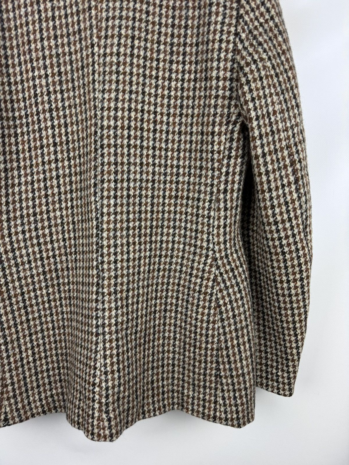 Harris Tweed Harris Tweed Vintage Herringbone Blazer Jacket Sportcoat Size 40R - 19 Thumbnail