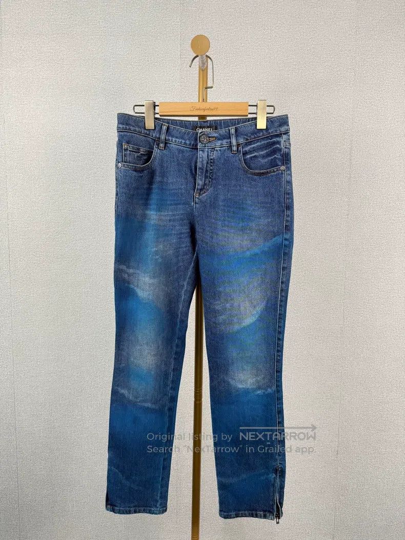 Chanel Chanel Fadded jeans Size 26" / US 2 / IT 38 - 1 Thumbnail