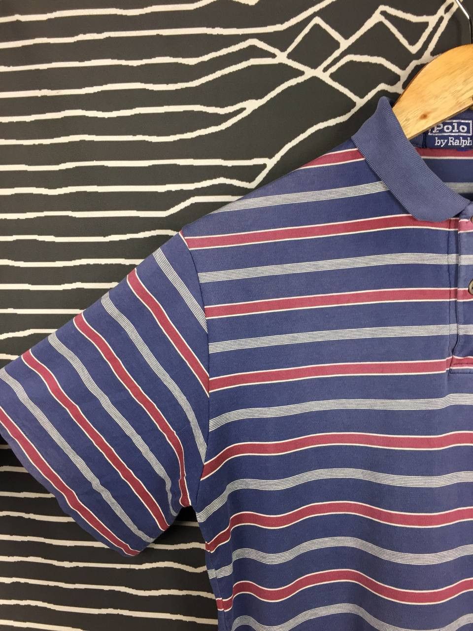 Polo Ralph Lauren Vtg Polo Ralph Lauren Pony Logo Striped Polo Shirt Size US S / EU 44-46 / 1 - 7 Thumbnail