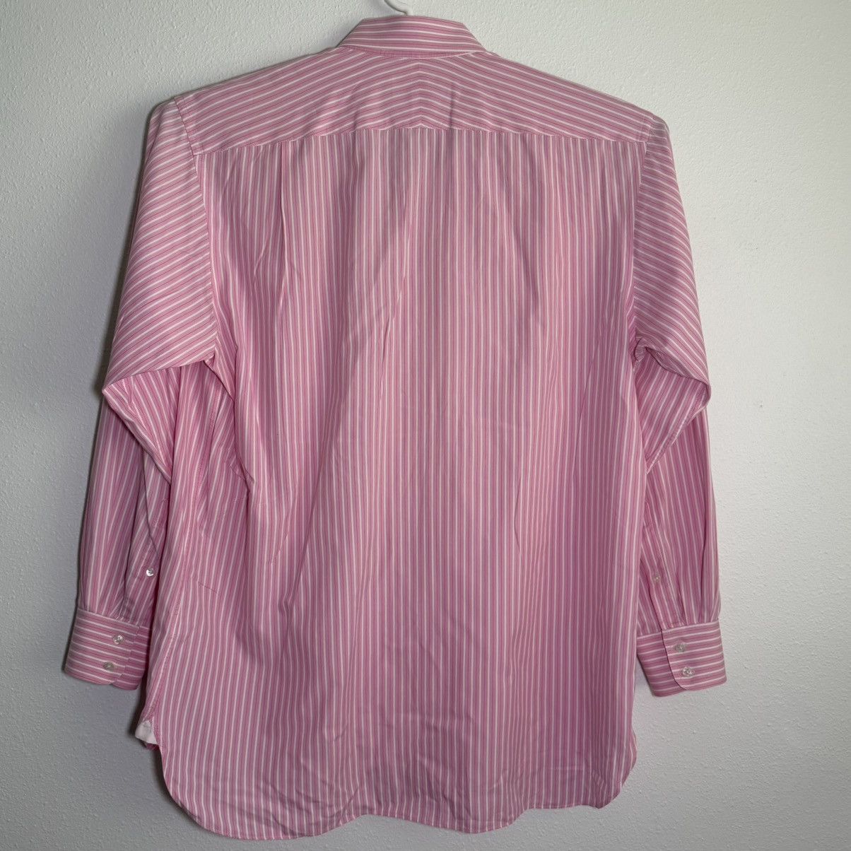 Thomas Pink Thomas Pink Dress Shirt Men’s 16.5-35 Pink White Stripe Size US L / EU 52-54 / 3 - 9 Thumbnail