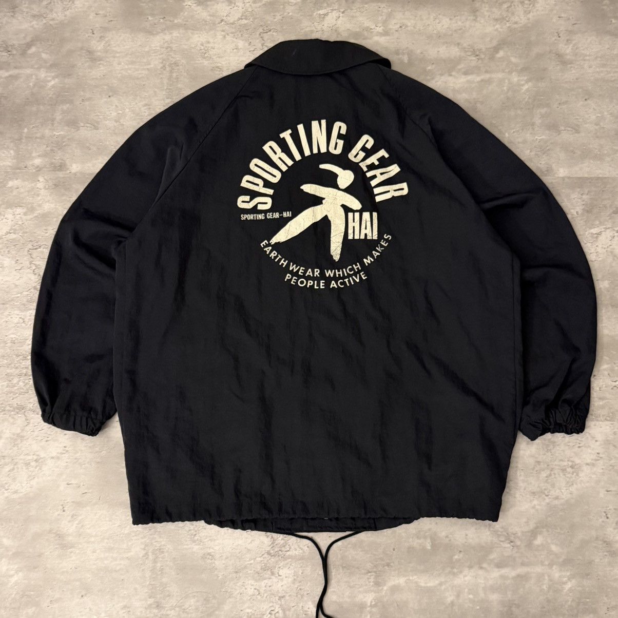 Hai Sporting Gear 90s Sporting Gear Hai Coach Jacket Size US L / EU 52-54 / 3 - 1 Thumbnail