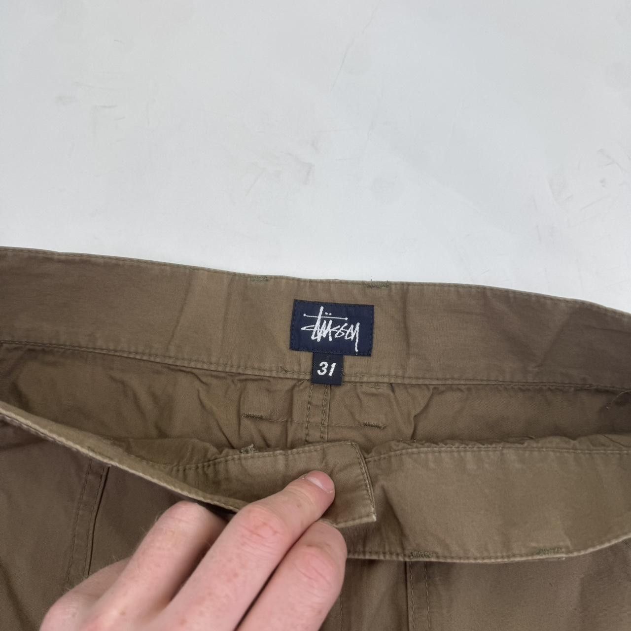 Stussy Vintage Stussy Cargo Shorts Size US 31 - 4 Thumbnail