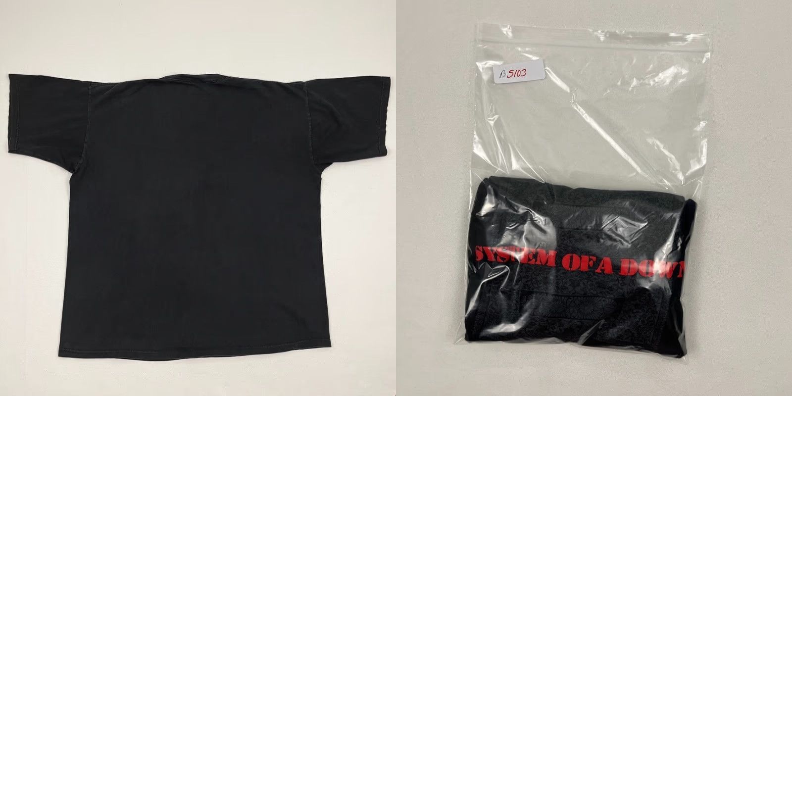Vintage VINTAGE System Of A Down Shirt Mens 2XL Black Toxicity Band Tour Graphic 2002 Size US XXL / EU 58 / 5 - 8 Thumbnail