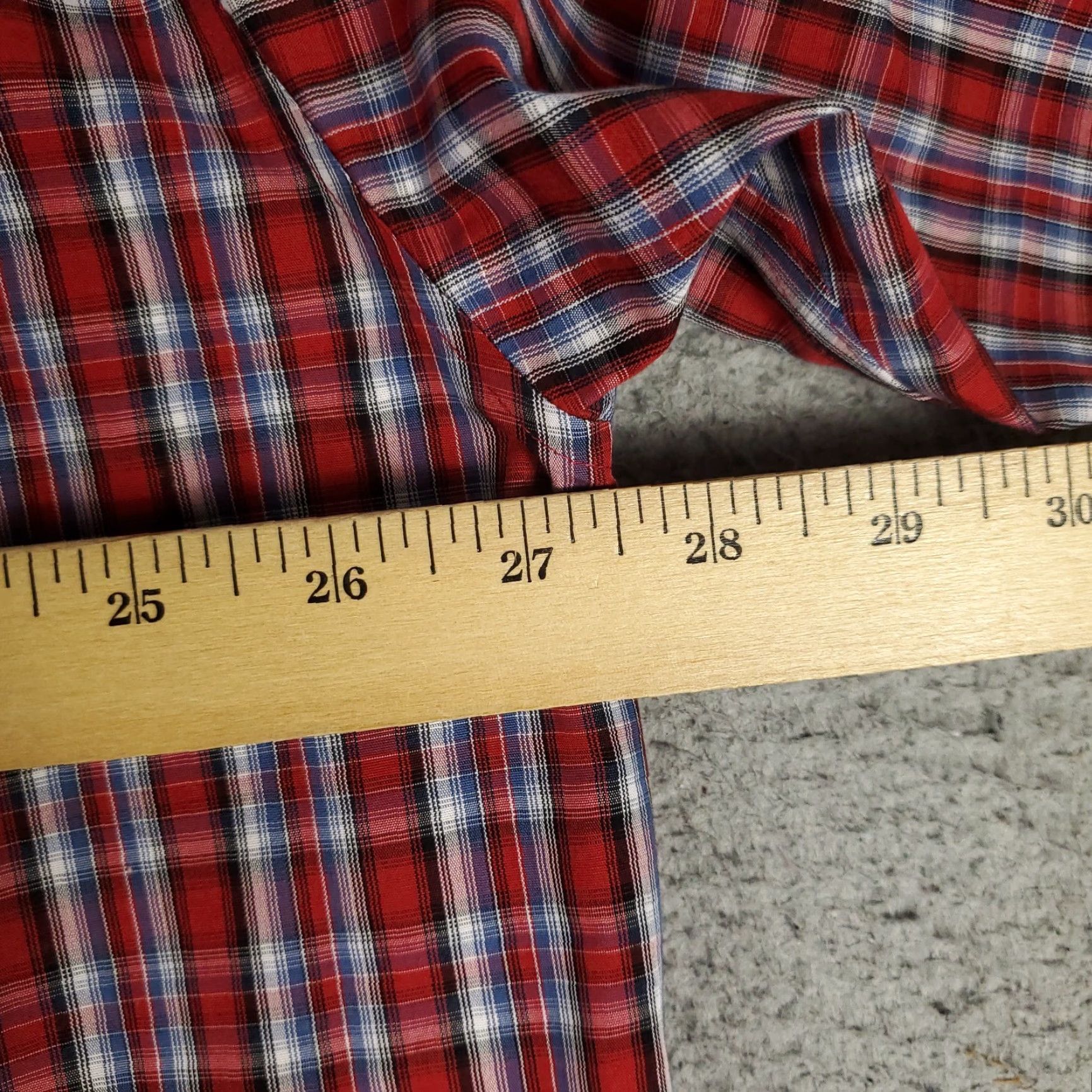Ariat Ariat Shirt Mens 2XL Red Plaid Button-Up Long Sleeve Casual Size US XXL / EU 58 / 5 - 5 Thumbnail