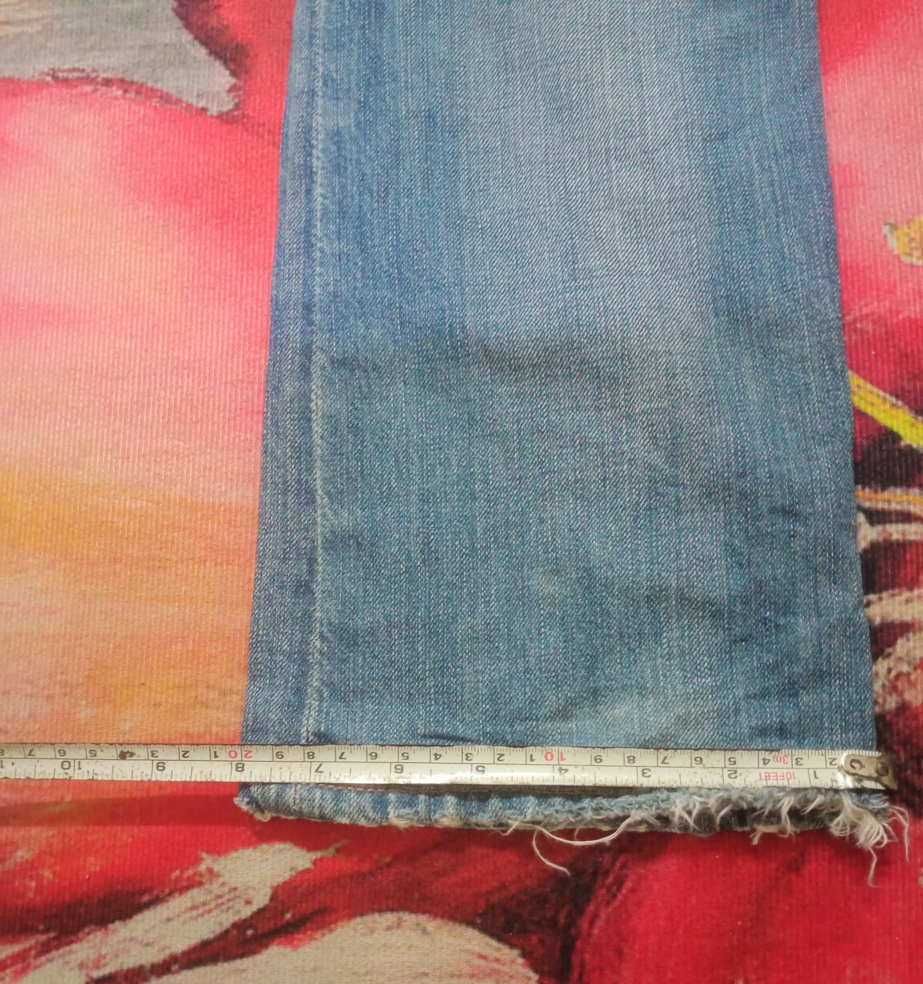 AG Adriano Goldschmied Rare AG Adriana Goldschmied Distressed Denim Size 30" / US 8 / IT 44 - 13 Thumbnail