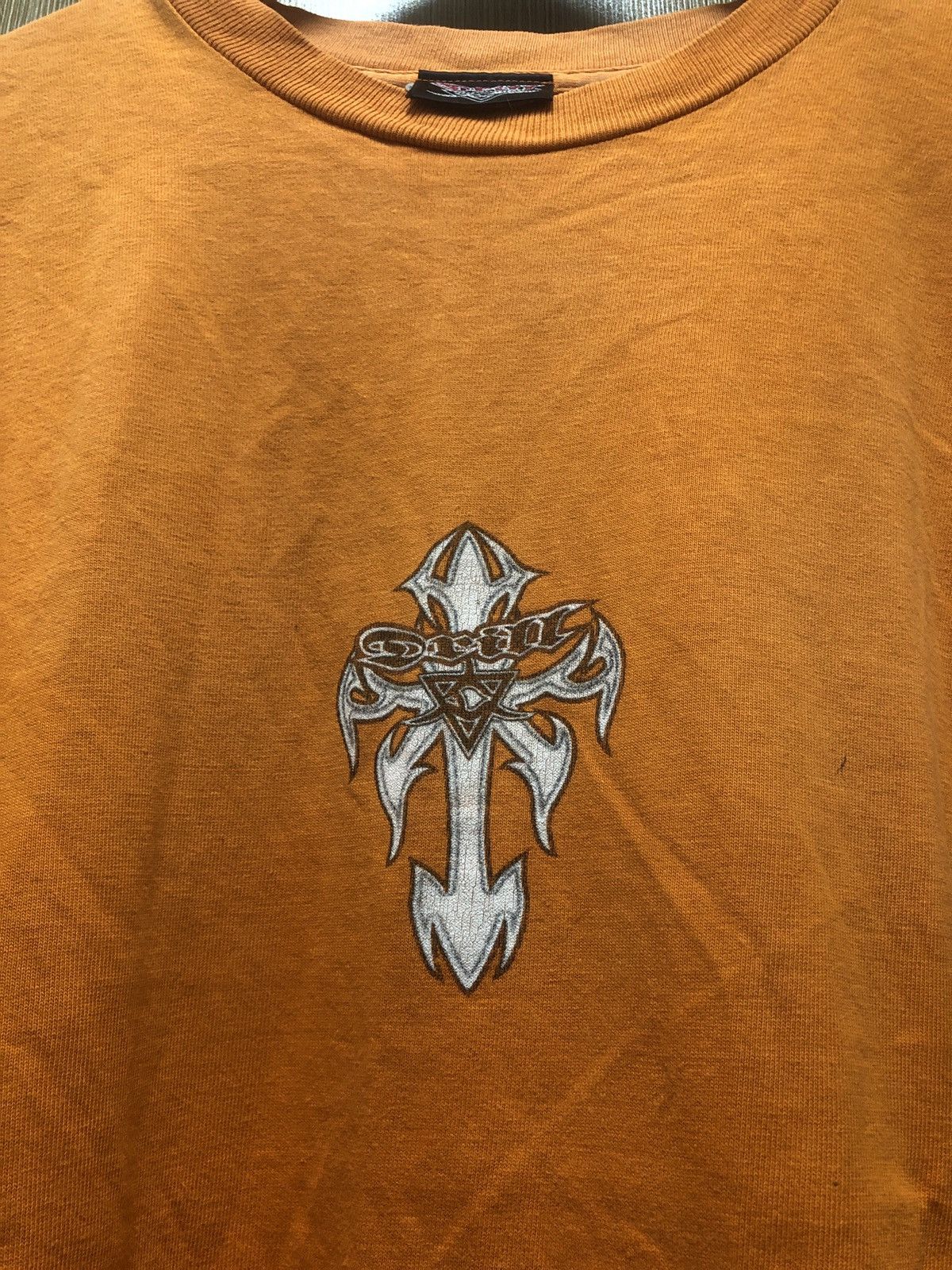 Vintage Rare Vintage Centre Logo Drill Skateboard Shirt Size US M / EU 48-50 / 2 - 4 Thumbnail