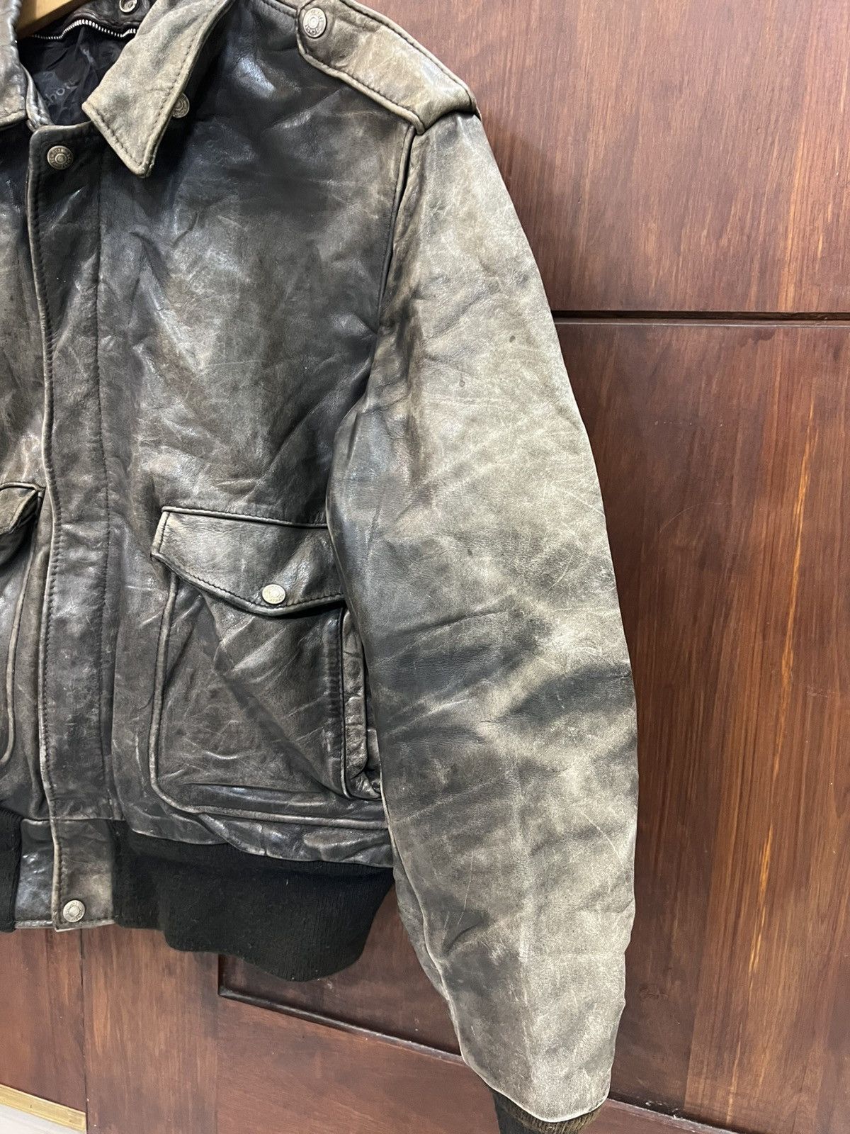 Schott Vintage Schott Genuine Leather Jacket Size US L / EU 52-54 / 3 - 2 Thumbnail
