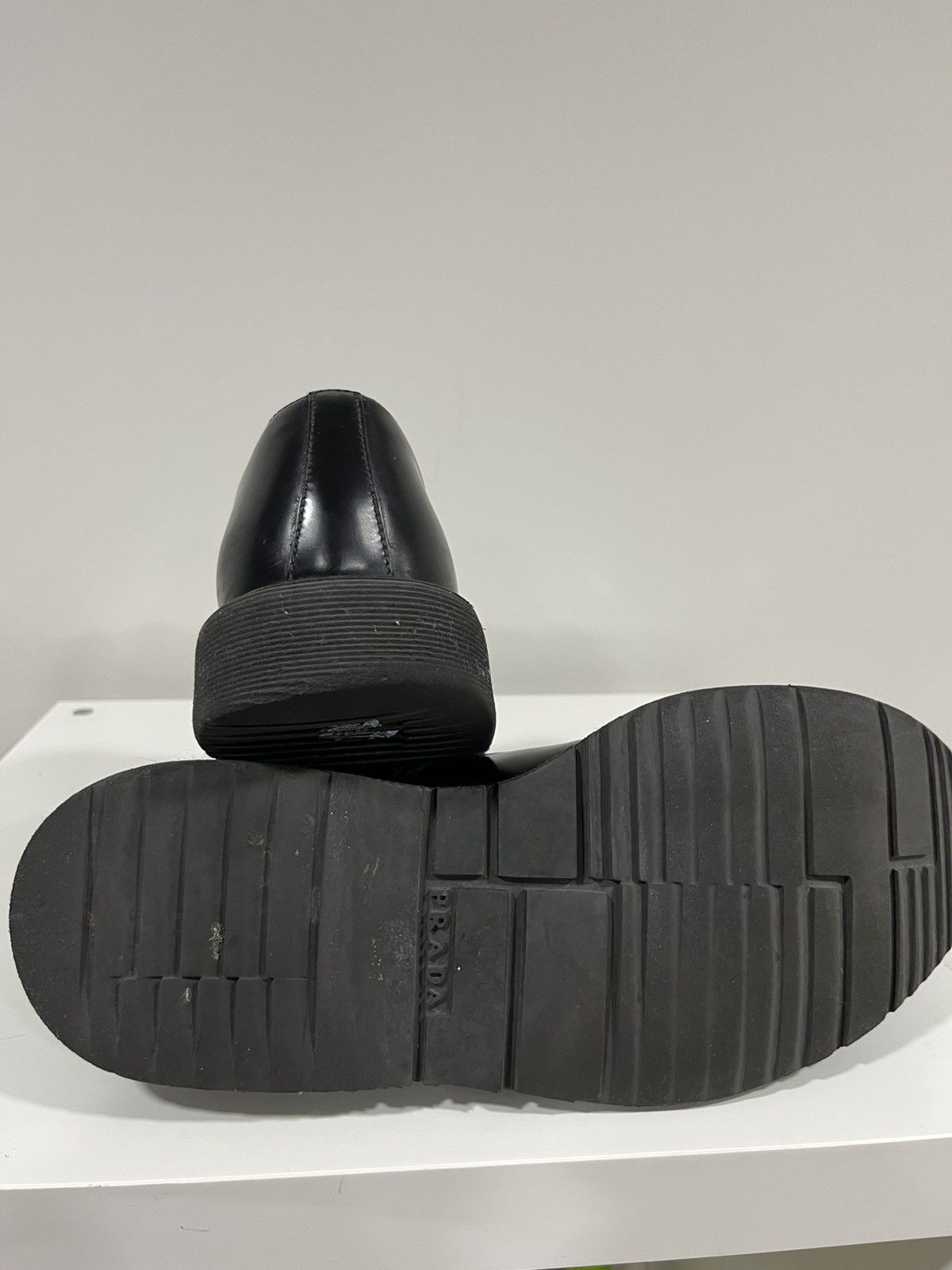 Prada Leather laceup. 8-8.5 Size US 8.5 / EU 41-42 - 9 Thumbnail