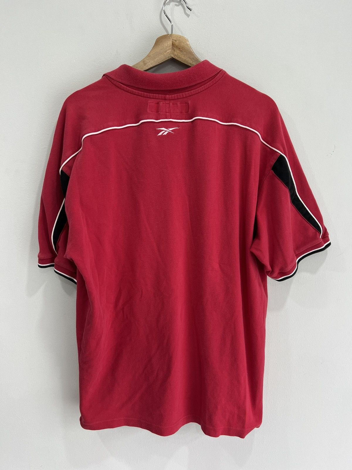 Vintage Vintage Wisconsin Reebok Polo Shirt Size US L / EU 52-54 / 3 - 2 Thumbnail