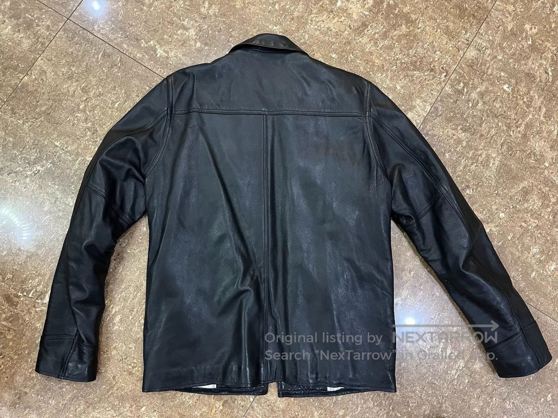 Bedwin & The Heartbreakers Black Leather Jacket by Bedwin & The Heartbreakers. Size US XL / EU 56 / 4 - 3 Thumbnail