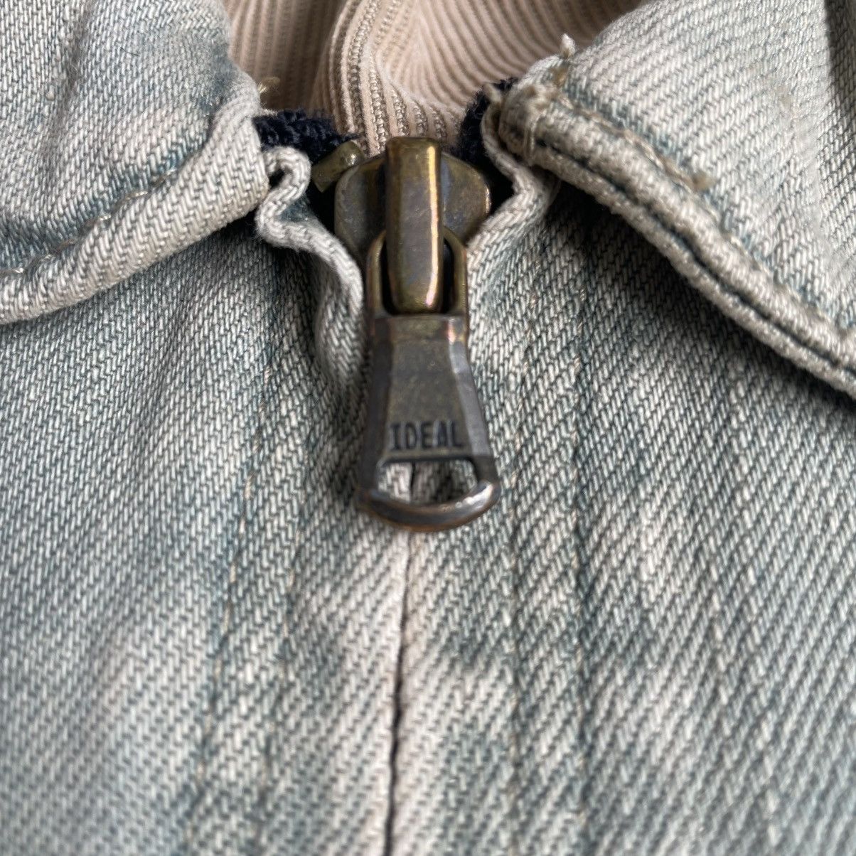 5351 POUR LES HOMMES 5351 Pour Less Hommes Mud Wash Denim Jacket Size US M / EU 48-50 / 2 - 4 Thumbnail