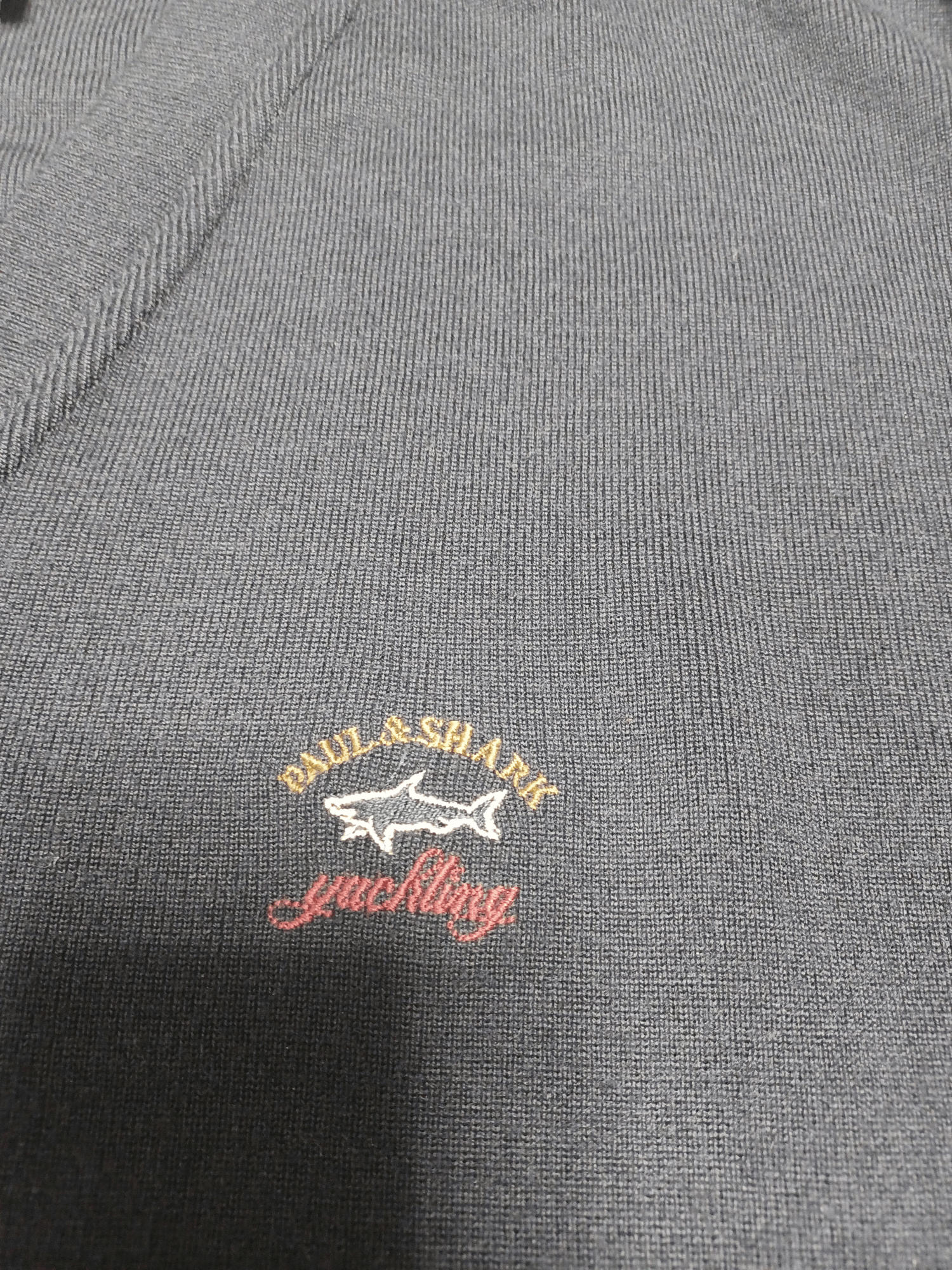 Paul & Shark Paul Shark made in Italy 100% wool vintage sweater Size US XL / EU 56 / 4 - 4 Thumbnail