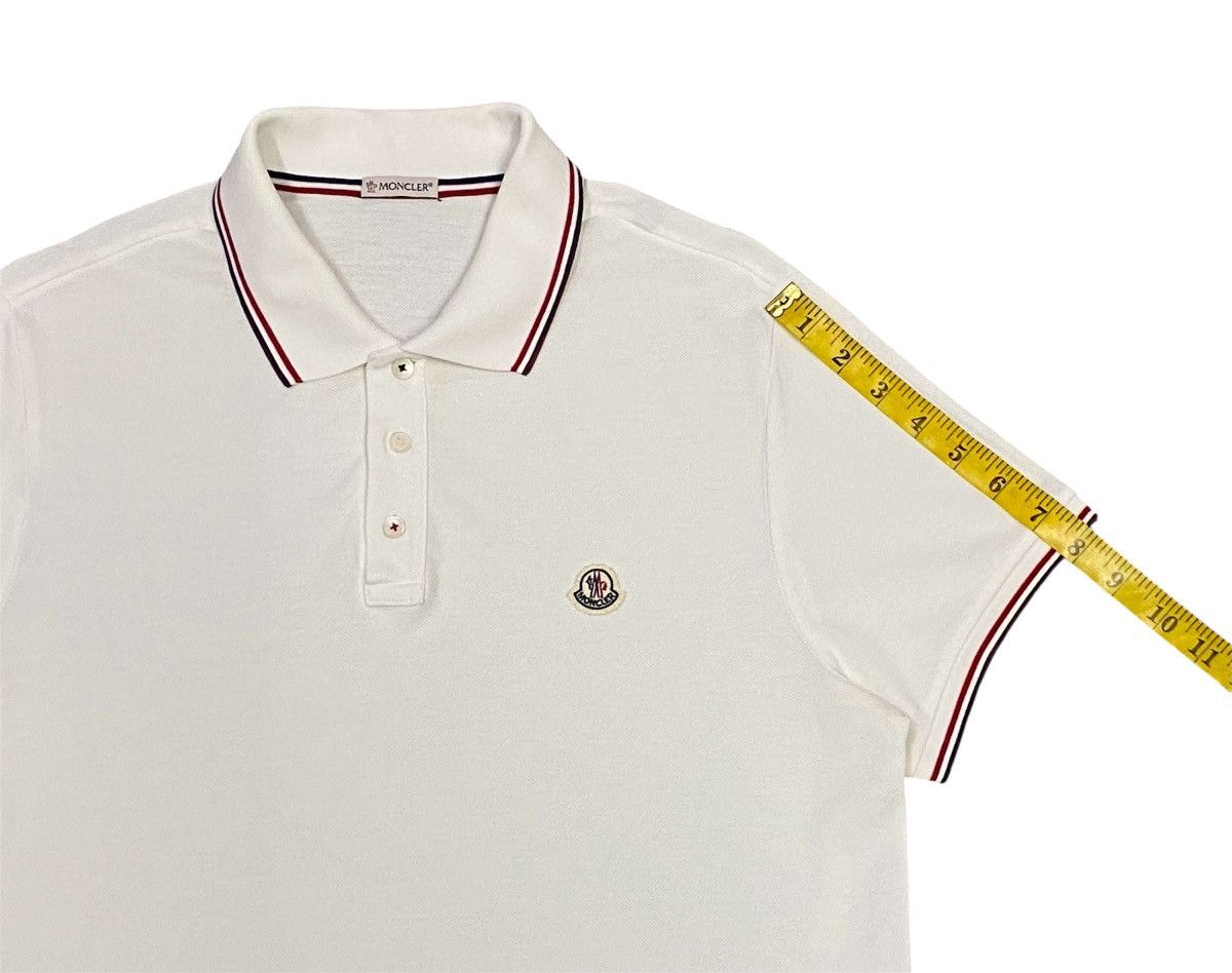 Moncler Moncler Contrast Rib Polo Shirt Size US L / EU 52-54 / 3 - 21 Thumbnail