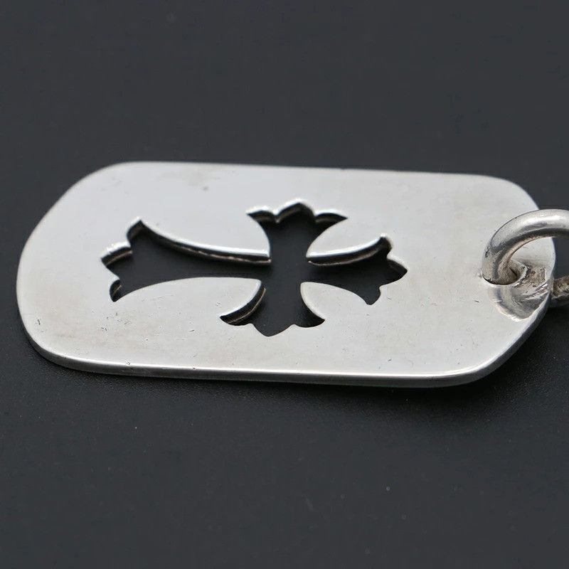 Chrome Hearts CHROME HEARTS LARGE CROSS CUT OUT DOG TAG Size ONE SIZE - 3 Thumbnail