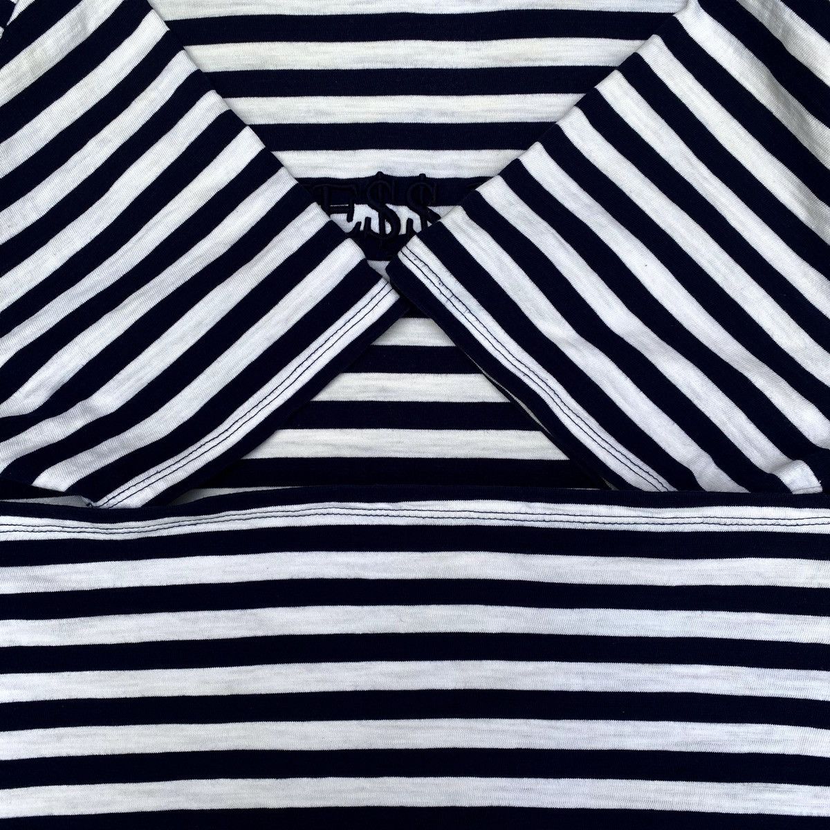 Other GUESS JEANS 'U.S.A' ASAP ROCKY Embroidered Striped Tee NAVY Size US M / EU 48-50 / 2 - 10 Thumbnail