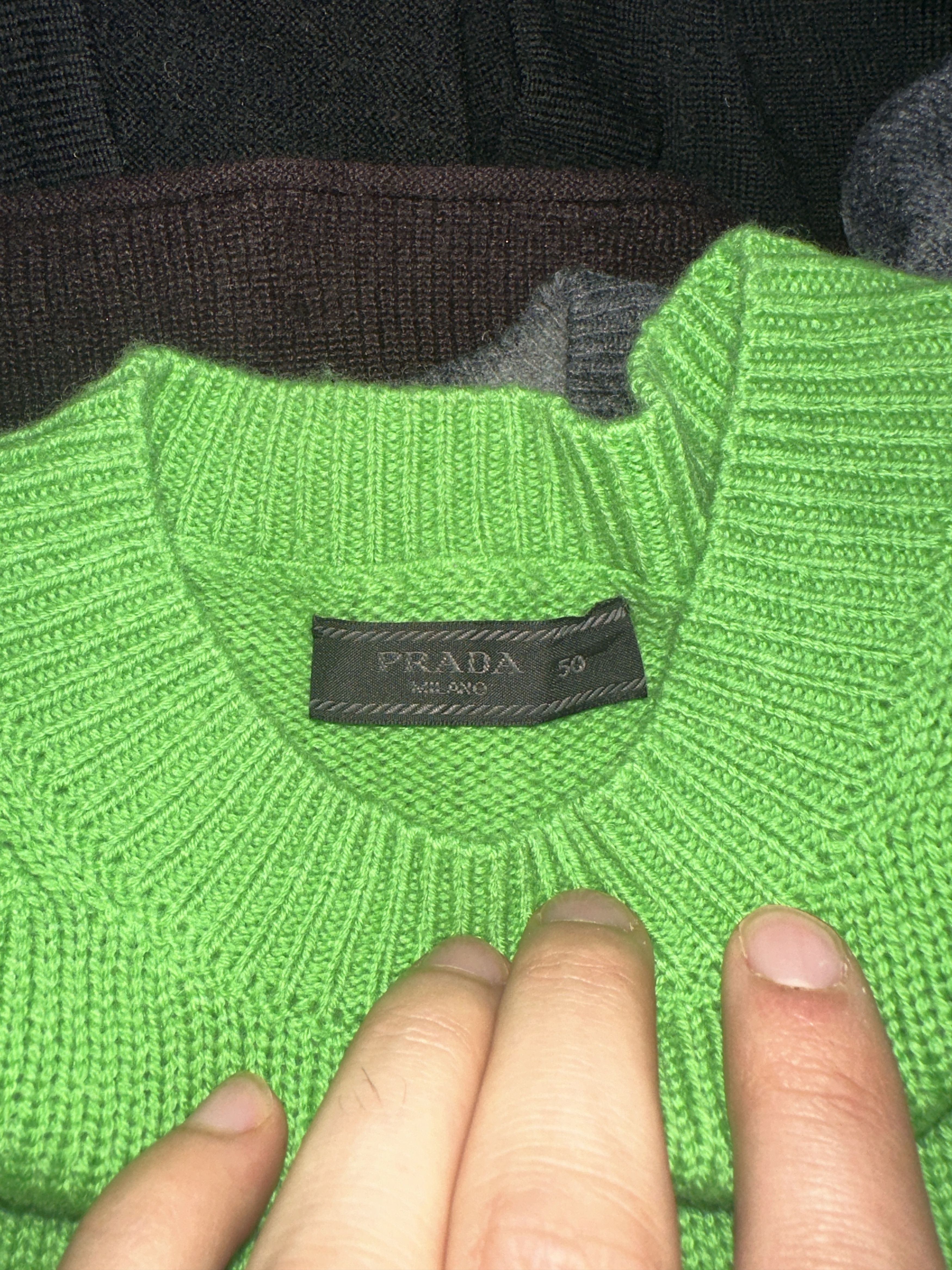 Prada Prada Women Cashmere Knit Crewneck Sweater Size 50 Size M / US 6-8 / IT 42-44 - 9 Thumbnail