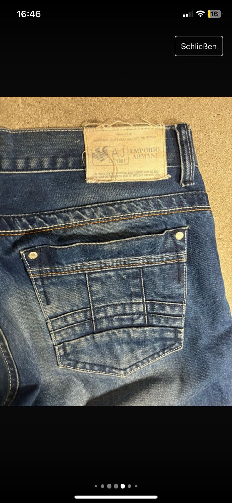 Armani Vintage Armani Jeans Top Condition | Rare | Size 36 Size US 36 / EU 52 - 9 Thumbnail