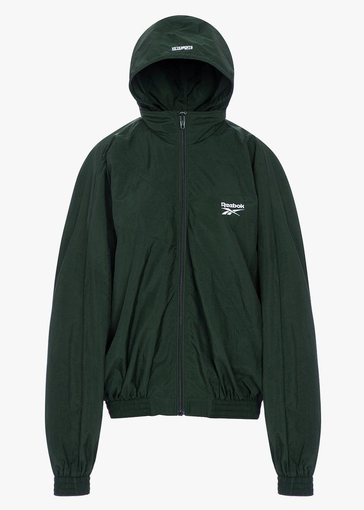 Vetements Vetements x Reebok Track Jacket in Green Grailed