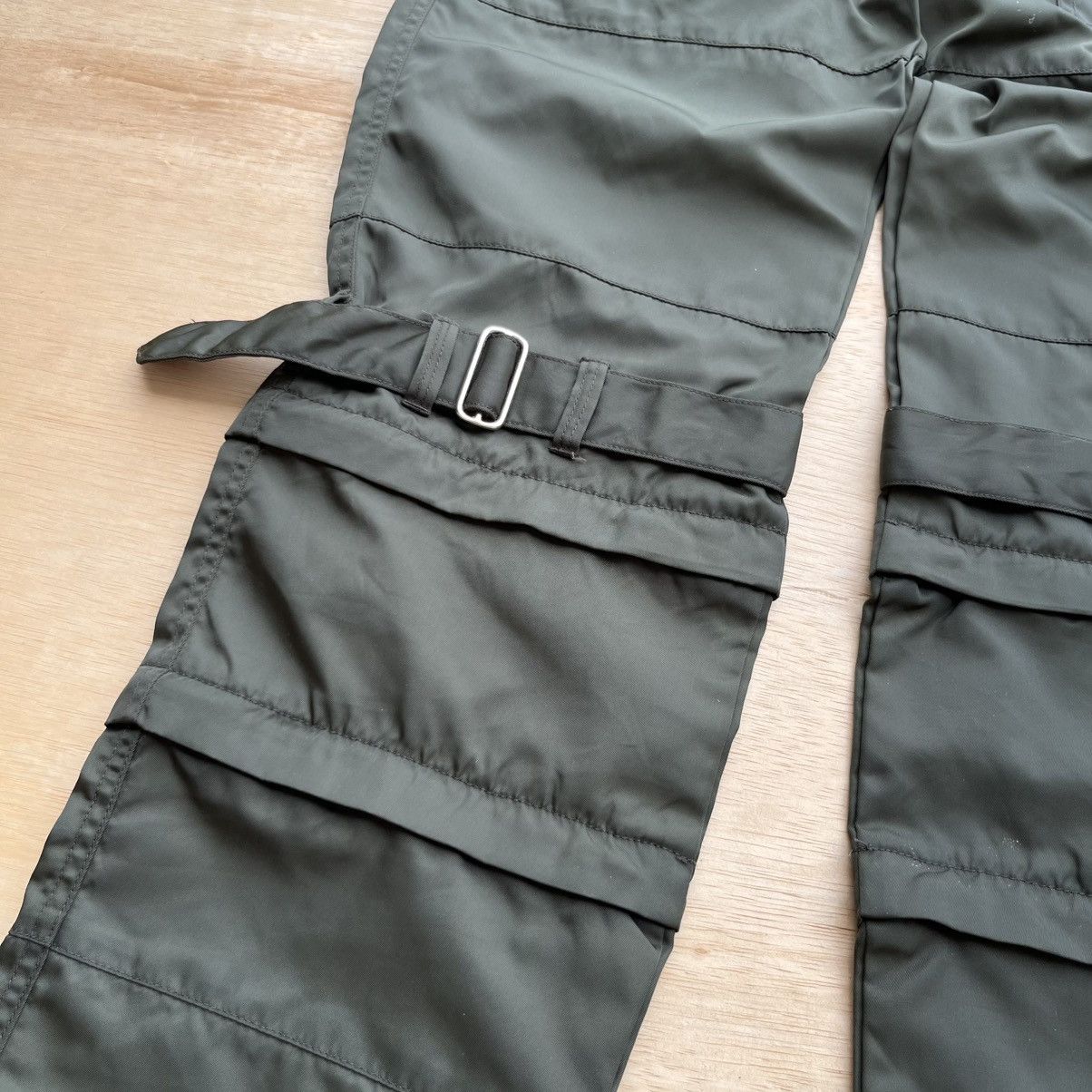 Japanese Brand BATSU BOYS VINTAGE Y2K BONDAGE NYLON LONG SHORT 3/4 PANTS Size US 28 / EU 44 - 3 Thumbnail