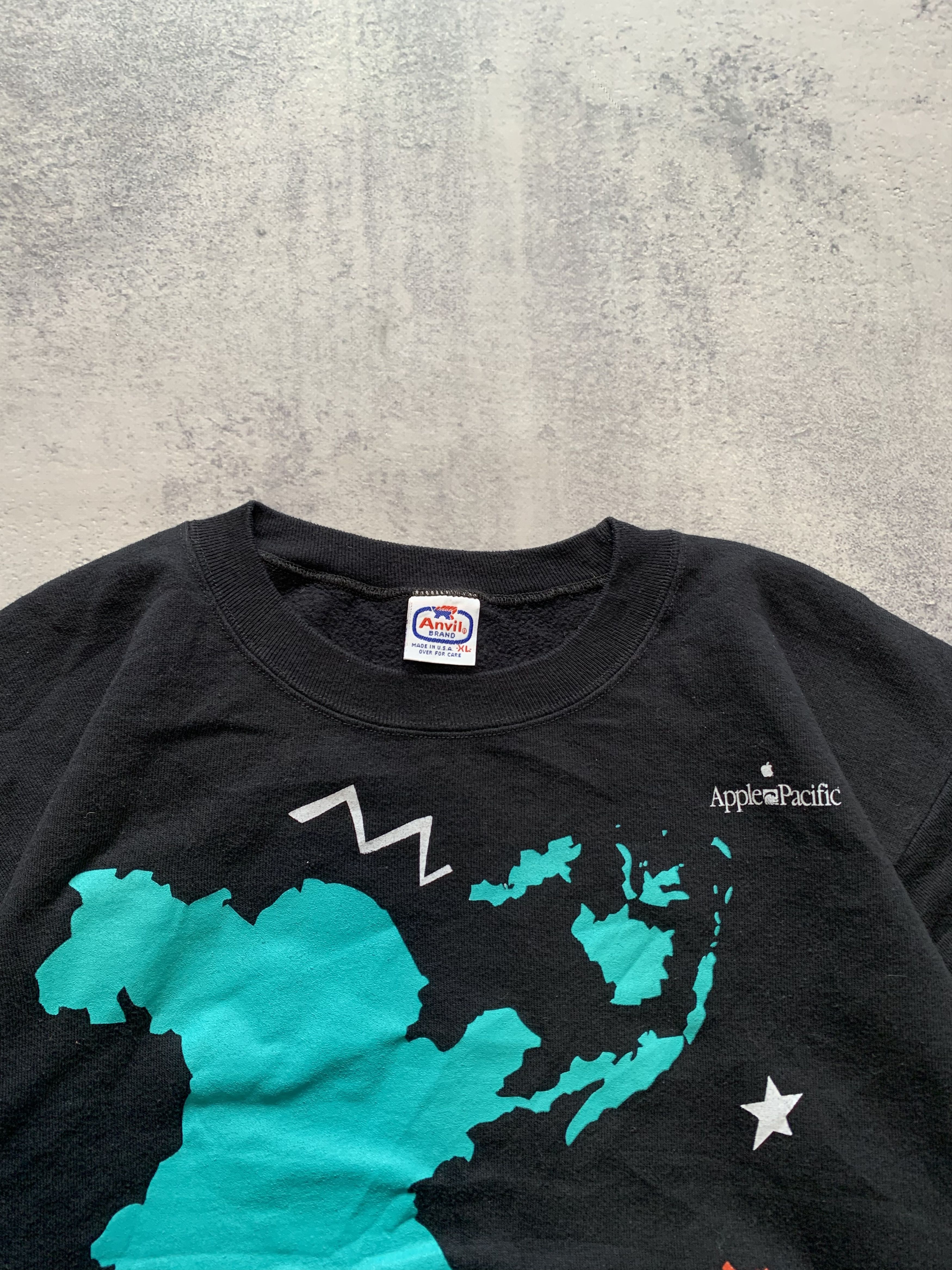 Apple Vintage 80’s Apple Pacific sweatshirt USA Size US XL / EU 56 / 4 - 8 Thumbnail