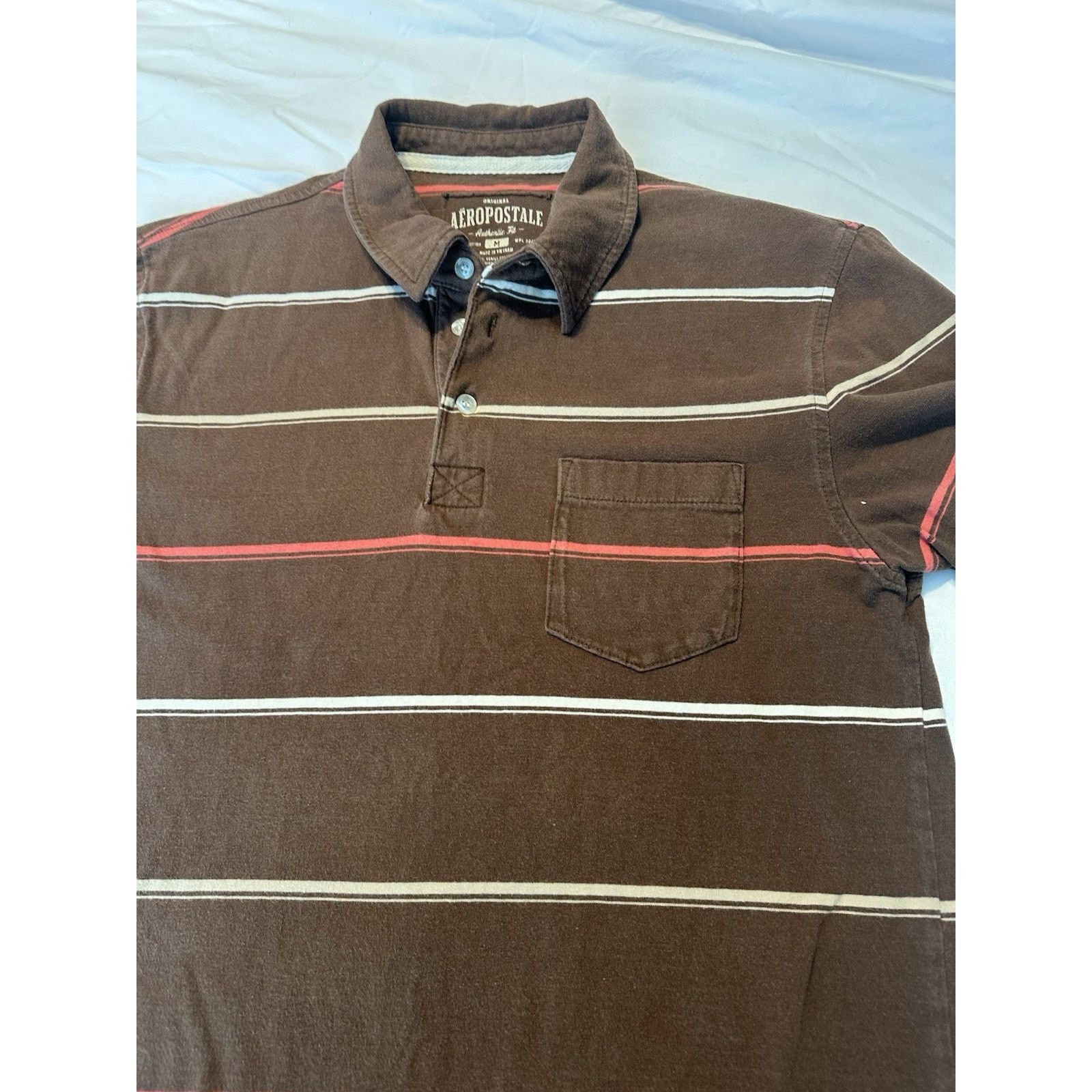 Aeropostale Aeropostale Original Authentic Fit Polo Med Shirt Classic Size US M / EU 48-50 / 2 - 10 Thumbnail