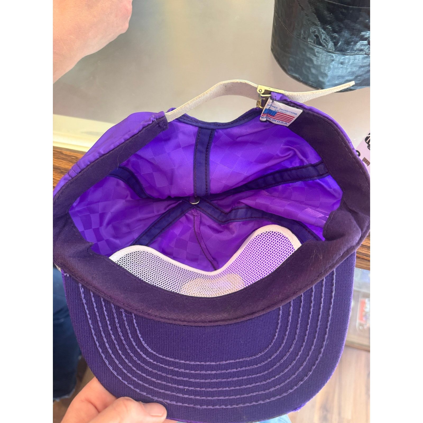 Other Denver International Airport Construction Purple Strap Back Size ONE SIZE - 5 Thumbnail