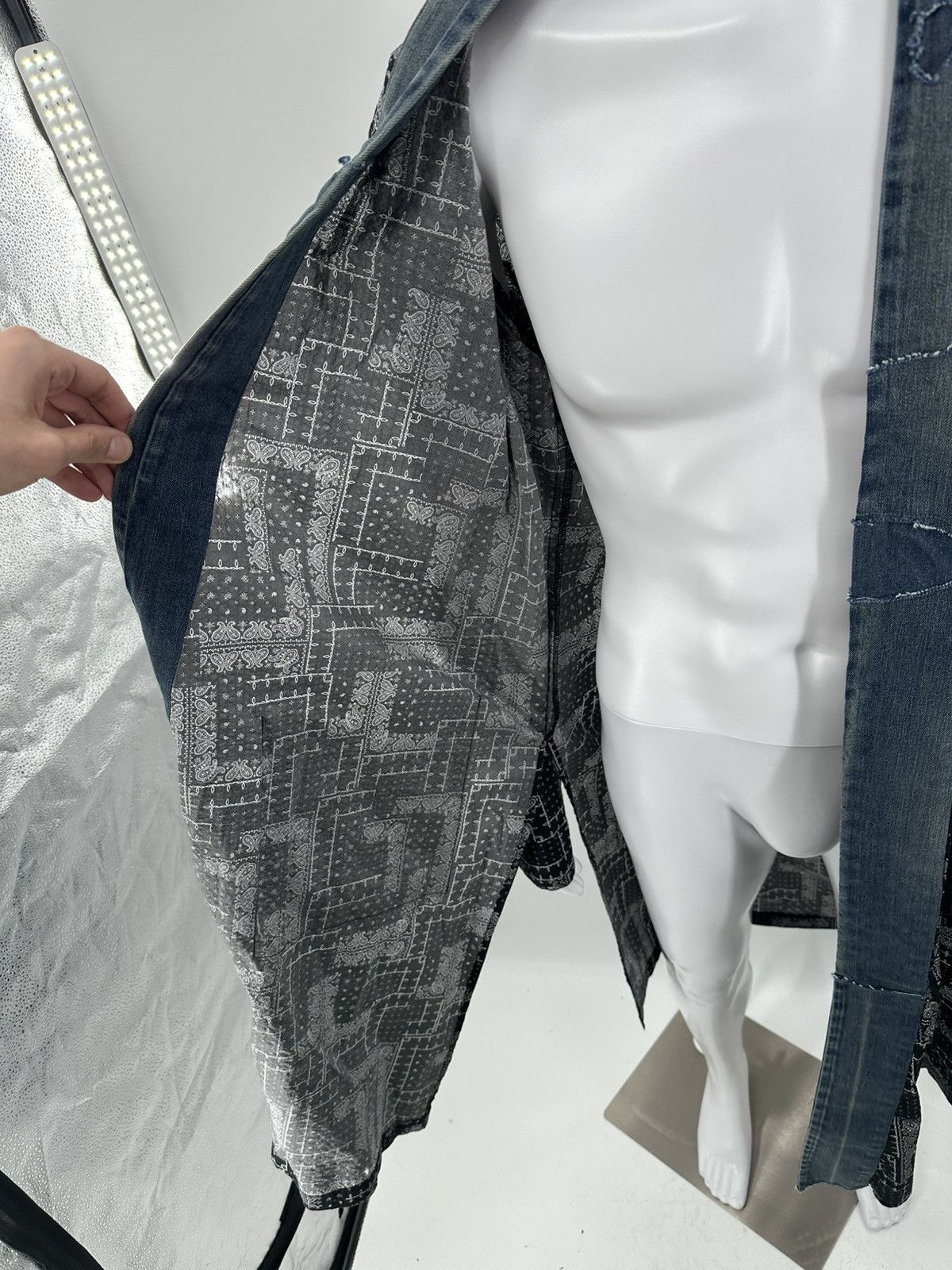 Greg Lauren Greg Lauren Paisley Light Jacket Size US XL / EU 56 / 4 - 4 Thumbnail