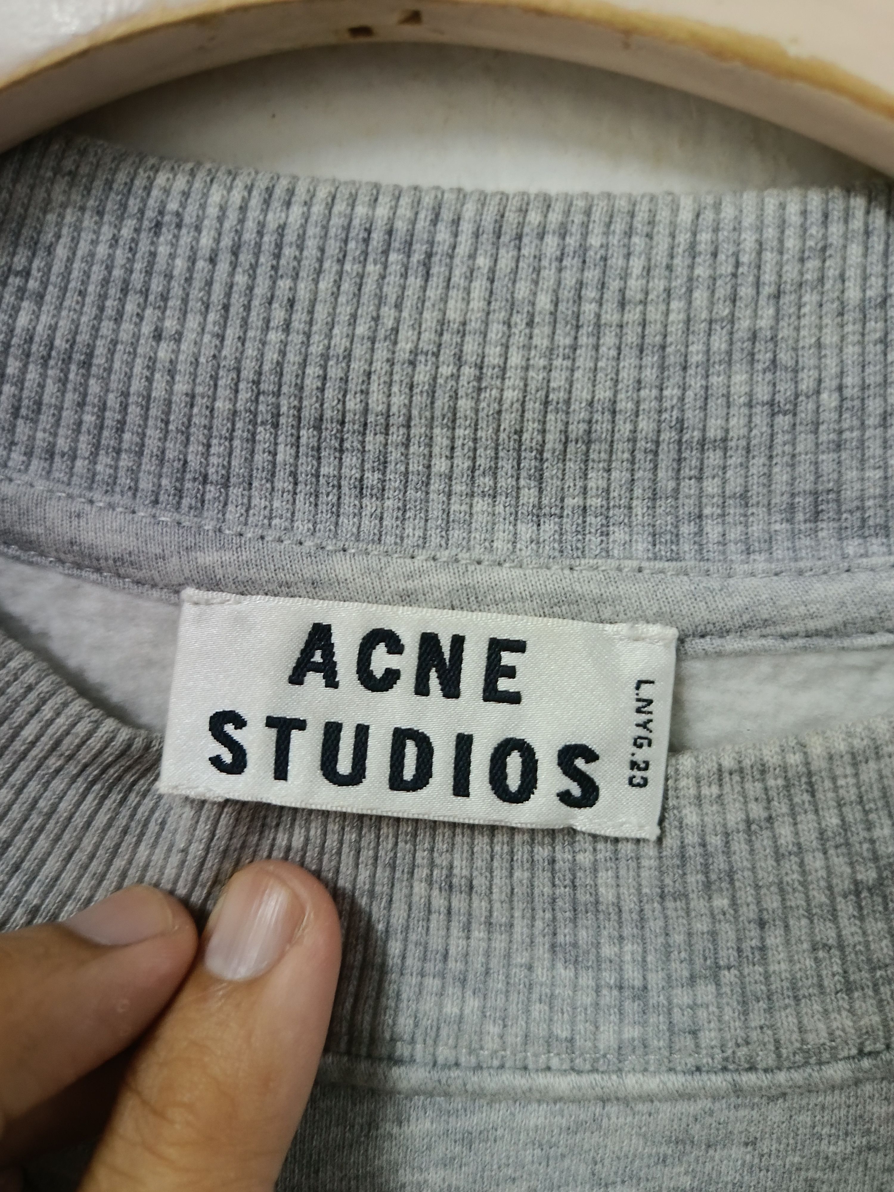 Acne Studios Acne Studio Bird FL cropped jumper Size US M / EU 48-50 / 2 - 11 Thumbnail