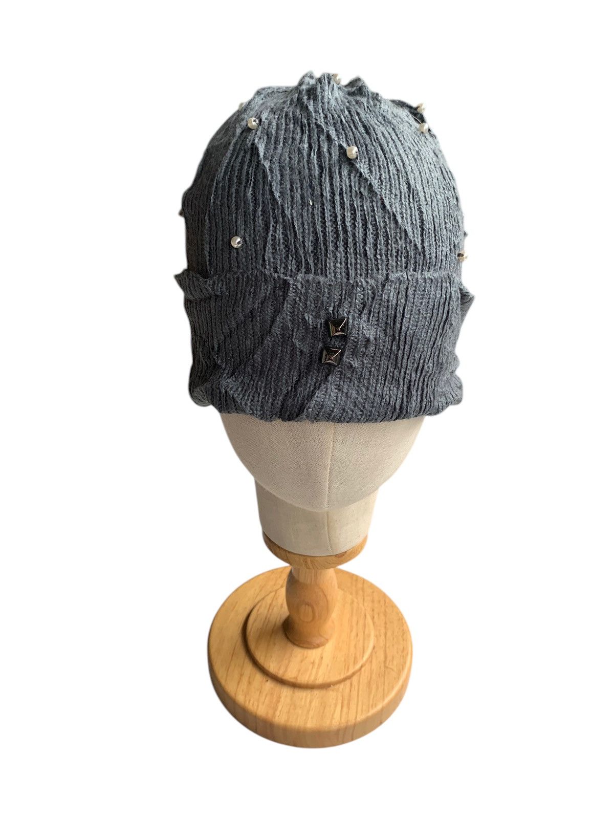 14th Addiction × Japanese Brand Knitted Niko and Japanese PunkWinter Session Beanie hats☠️🎌 Size ONE SIZE - 5 Thumbnail
