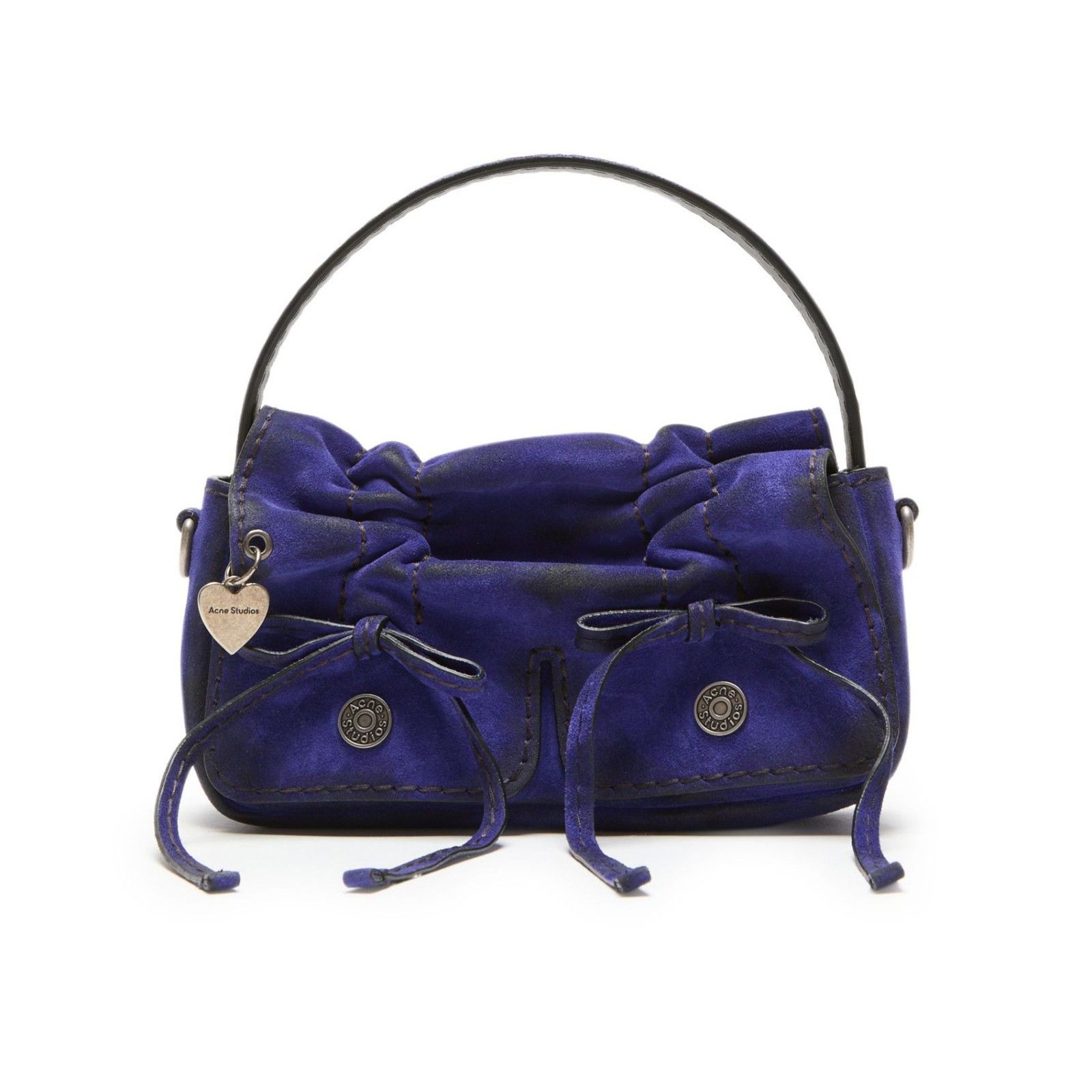 Acne Studios ACNE STUDIOS Multipocket Micro Violet Leather Shoulder Bag N Size ONE SIZE - 1 Thumbnail