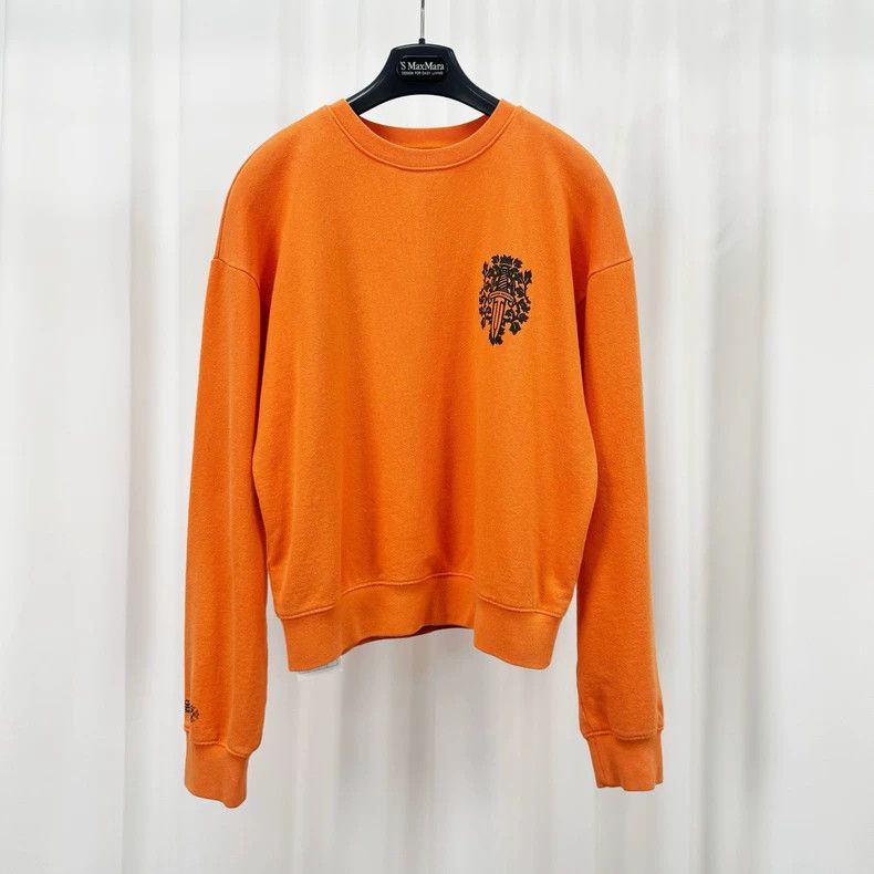 Chrome Hearts Chrome Hearts Orange Sword Print Sweatshirt-yf Size US S / EU 44-46 / 1 - 1 Thumbnail