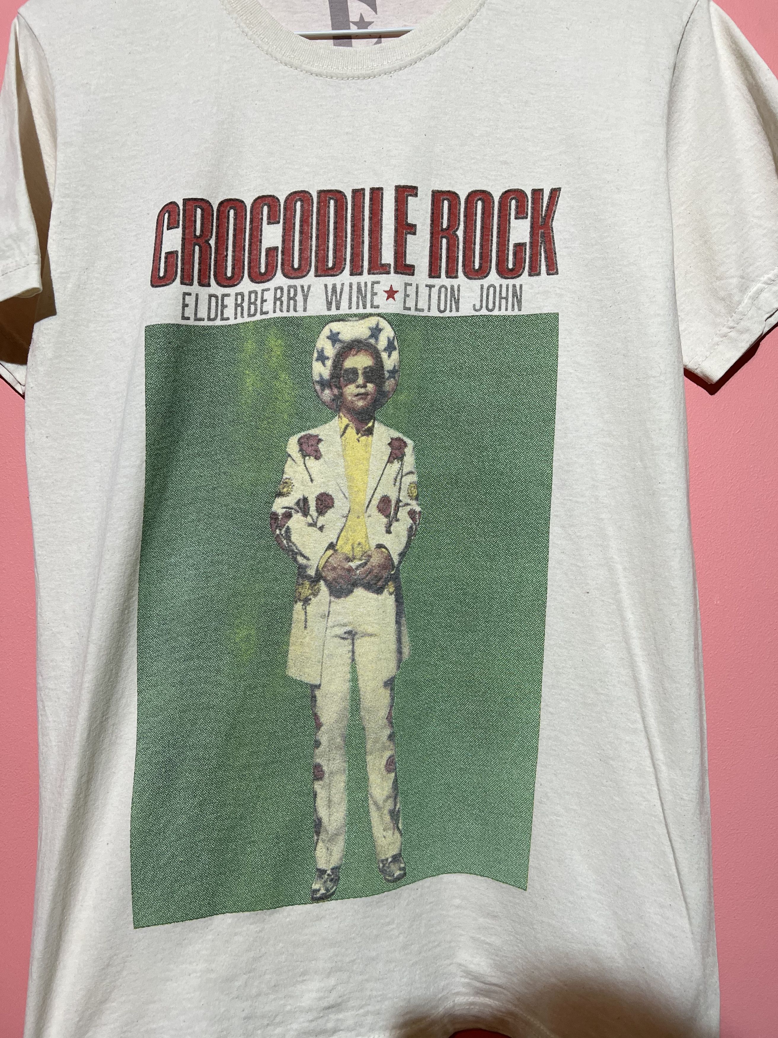 Band Tees elton John rock music tee shirt casual stars hype Size US S / EU 44-46 / 1 - 5 Thumbnail