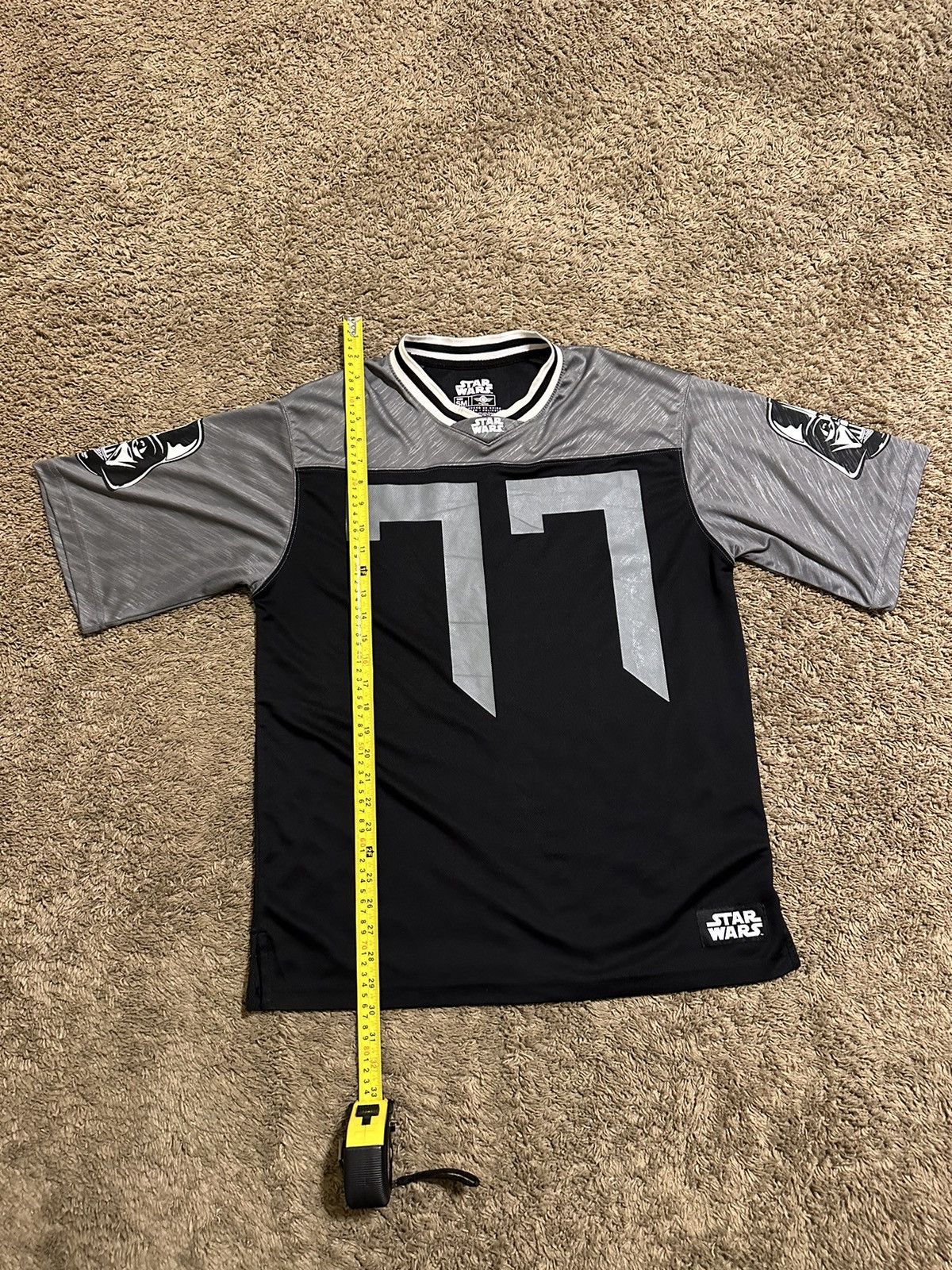 Star Wars × Vintage Vintage Star Wars Dark Vader football jersey 00s size small Size US S / EU 44-46 / 1 - 9 Thumbnail
