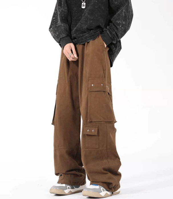 Japanese Brand × Vintage Maillard American wide-leg street casual cargo trousers Size US 32 / EU 48 - 2 Thumbnail