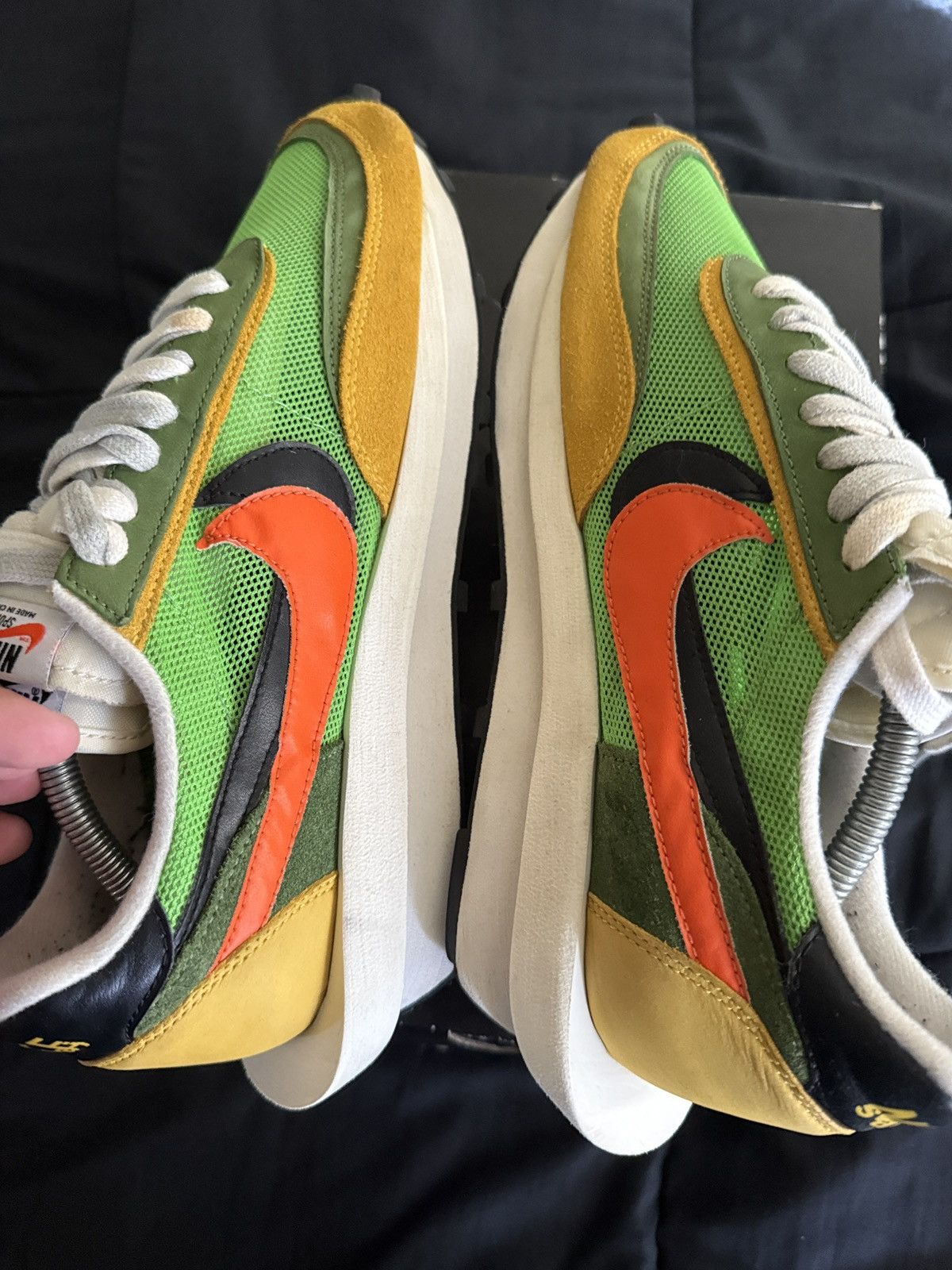 Nike × Sacai Nike X Sacai LD Waffle “Green Gusto” size 10 USED Size US 10 / EU 43 - 5 Thumbnail