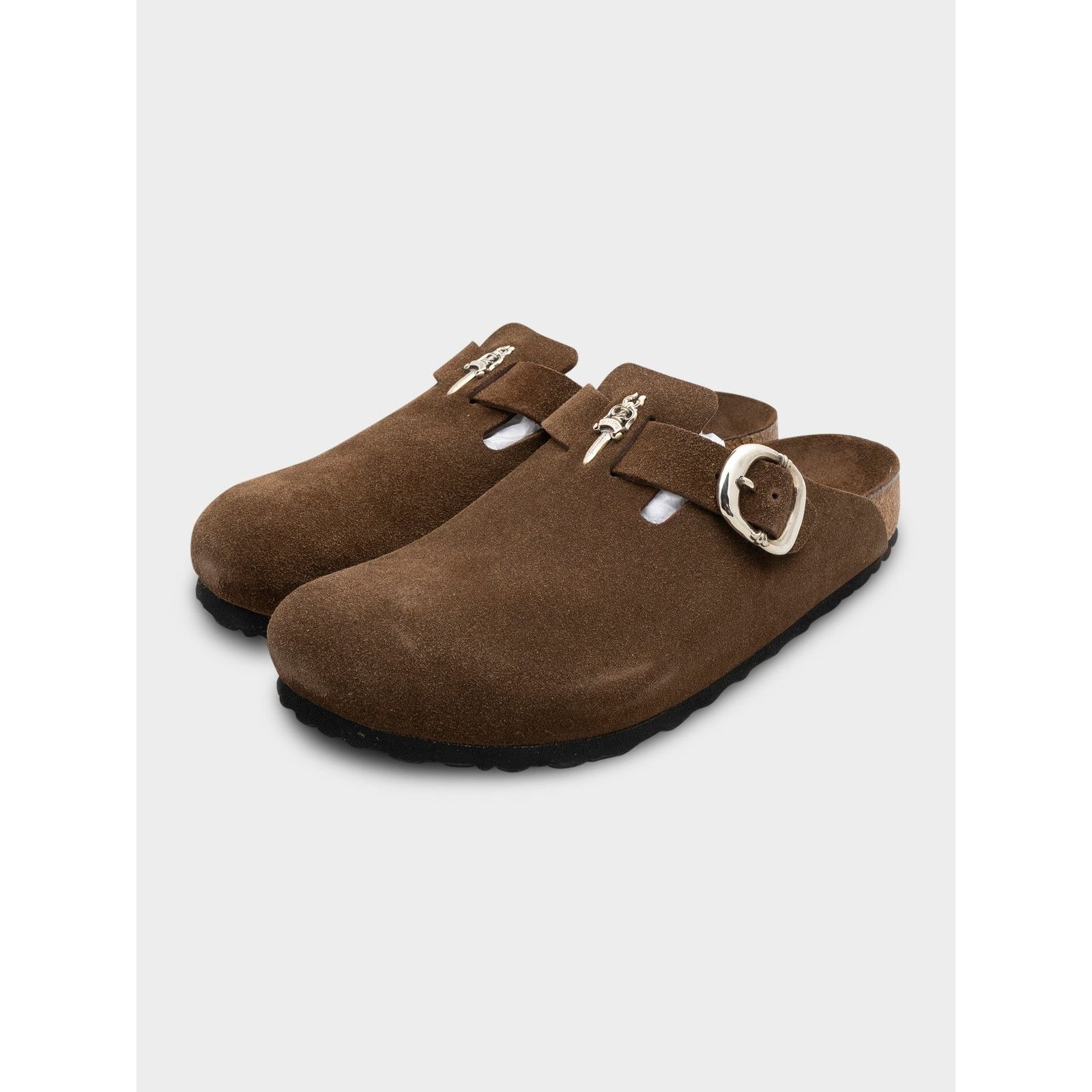 Chrome Hearts Dagger Birkenstock Boston Size US 12 / EU 45 - 1 Thumbnail