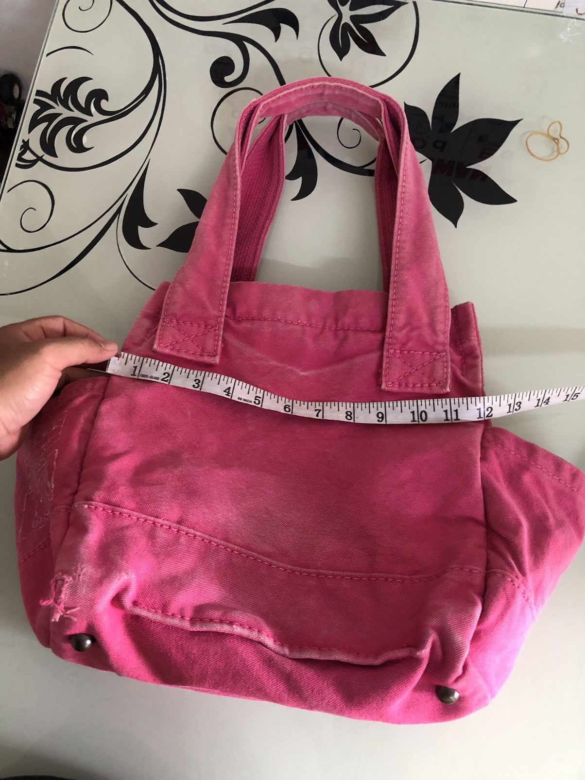 Kapital Vintage Kapital Hard Canvas Distressed Tote Bag Size ONE SIZE - 24 Thumbnail