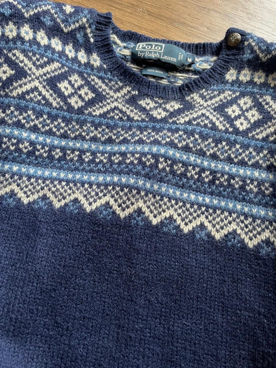 Polo Ralph Lauren Polo Ralph Lauren Fair Isle Sweater X Vintage Size US M / EU 48-50 / 2 - 4 Thumbnail
