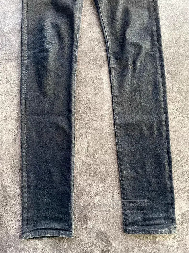 Dior Dior Dark blue paint splatter glitter stretch denim jeans Size US 29 - 4 Thumbnail