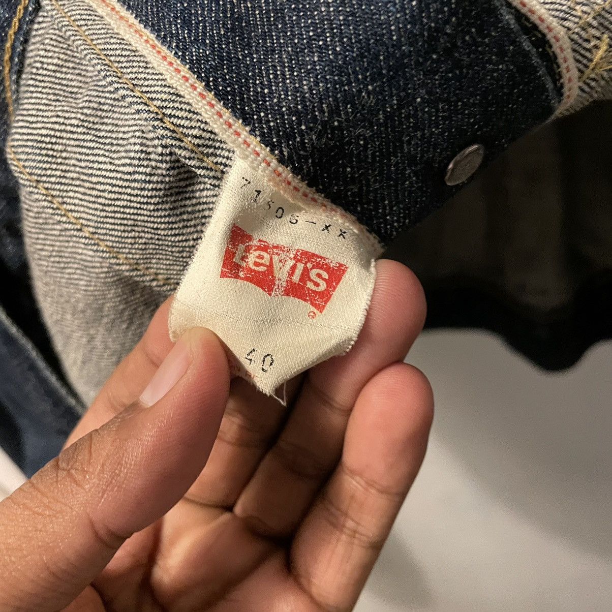 Levi's 1993 Type 1 Big E Made in Japan Denim Jacket Size US S / EU 44-46 / 1 - 7 Thumbnail