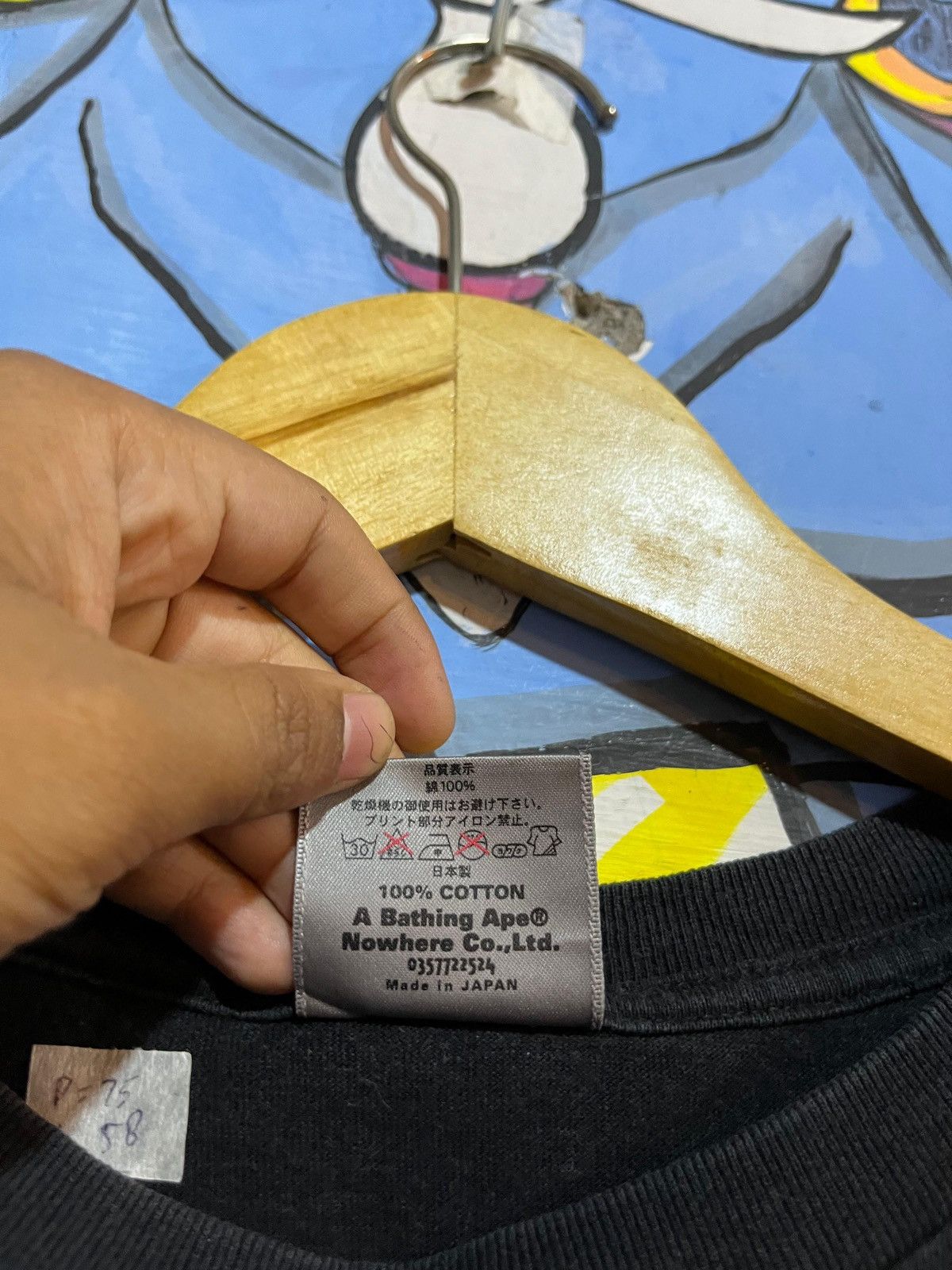 Bape × Kaws Very rare vintage tshirt bape x kaws Size US L / EU 52-54 / 3 - 4 Thumbnail