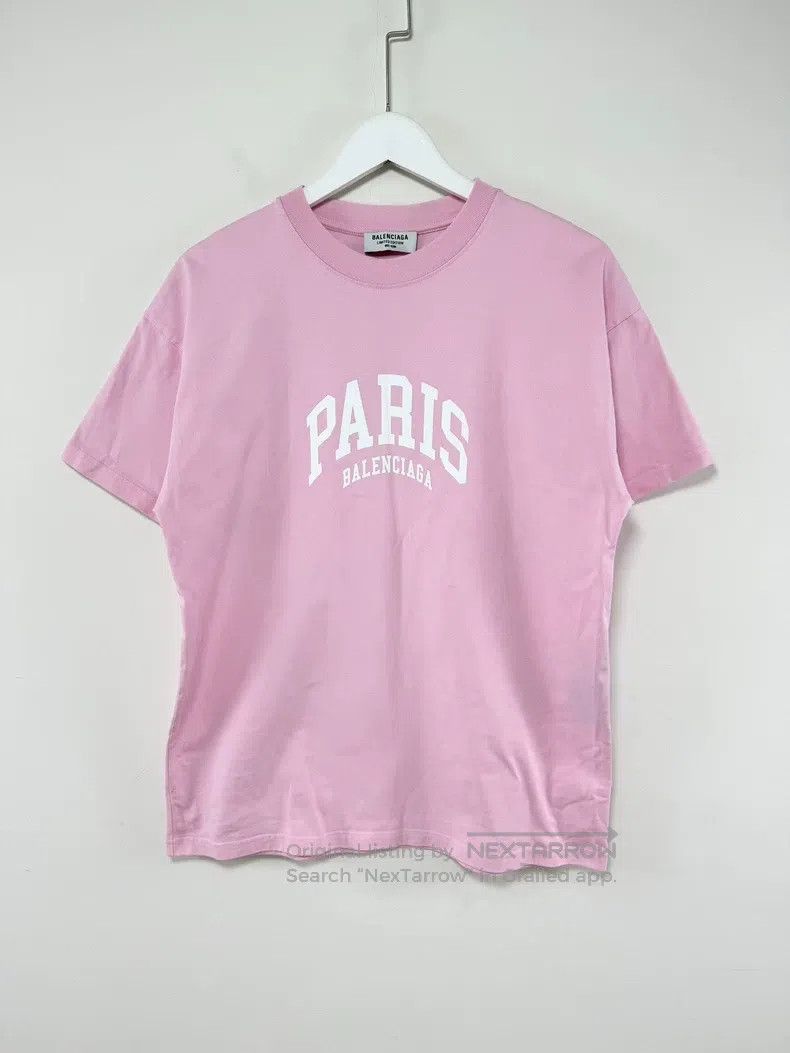 Balenciaga Balenciaga Printed short-sleeved T-shirt Size US S / EU 44-46 / 1 - 1 Thumbnail
