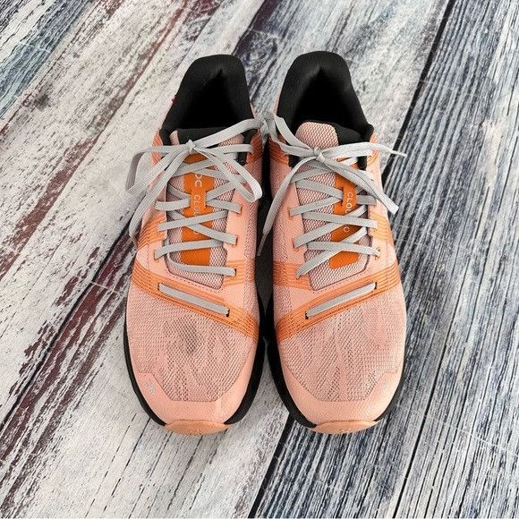On On Running CloudGo Women's Peach/Orange Running Shoes Size US 10.5 / IT 40.5 - 4 Thumbnail
