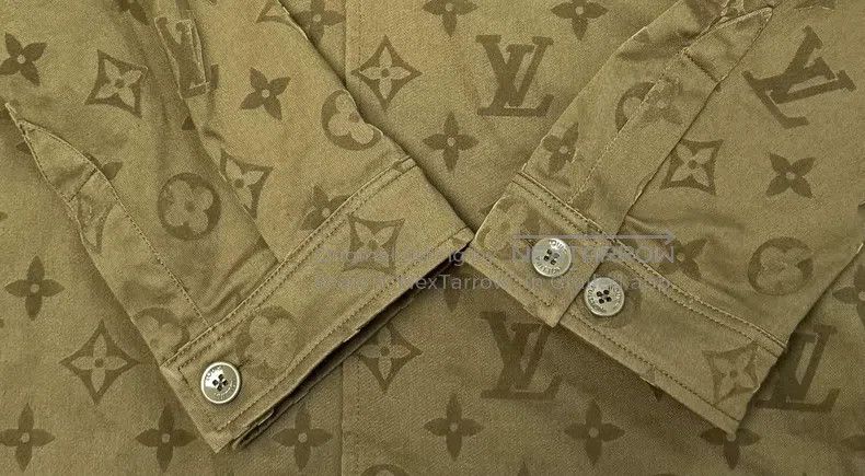 Louis Vuitton Louis Vuitton Monogram Flocked Jacket Size US XXL / EU 58 / 5 - 4 Thumbnail