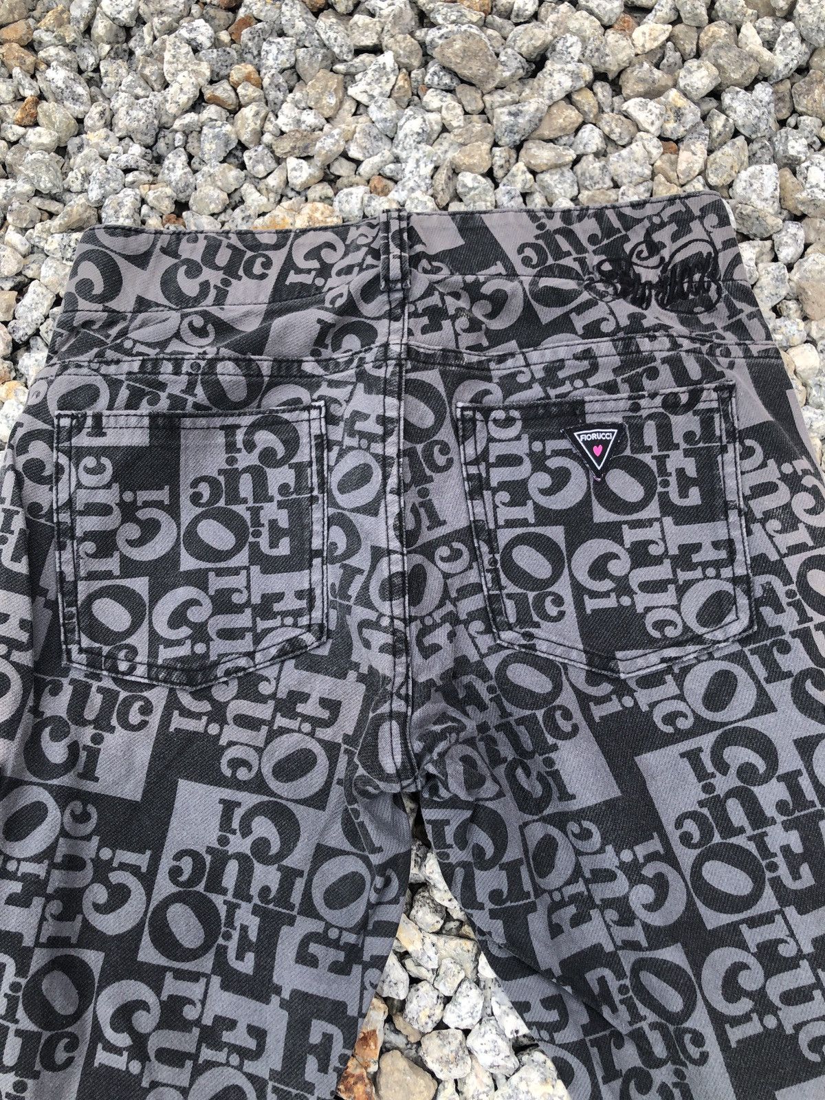 Fiorucci × Japanese Brand VINTAGE FIORUCCI MONOGRAM PARACHUTE CARGO MULTI CARGOPOCKET Size US 28 / EU 44 - 11 Thumbnail
